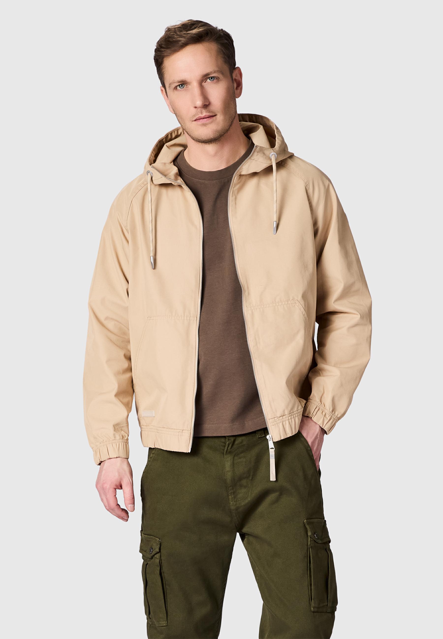Leichte Übergangsjacke mit verstellbarer Kapuze "Roog YOUMODO" Sand