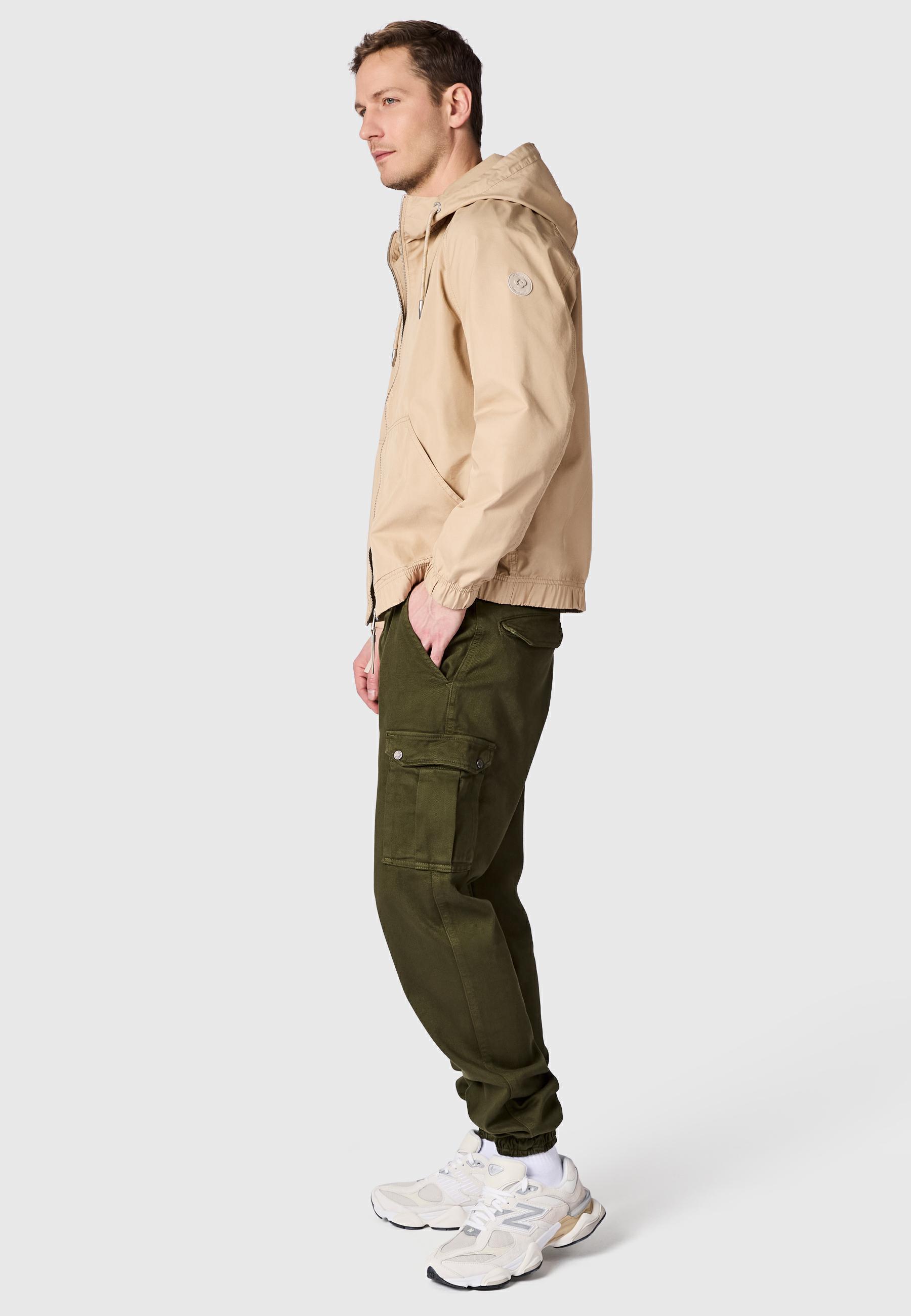 Leichte Übergangsjacke mit verstellbarer Kapuze "Roog YOUMODO" Sand