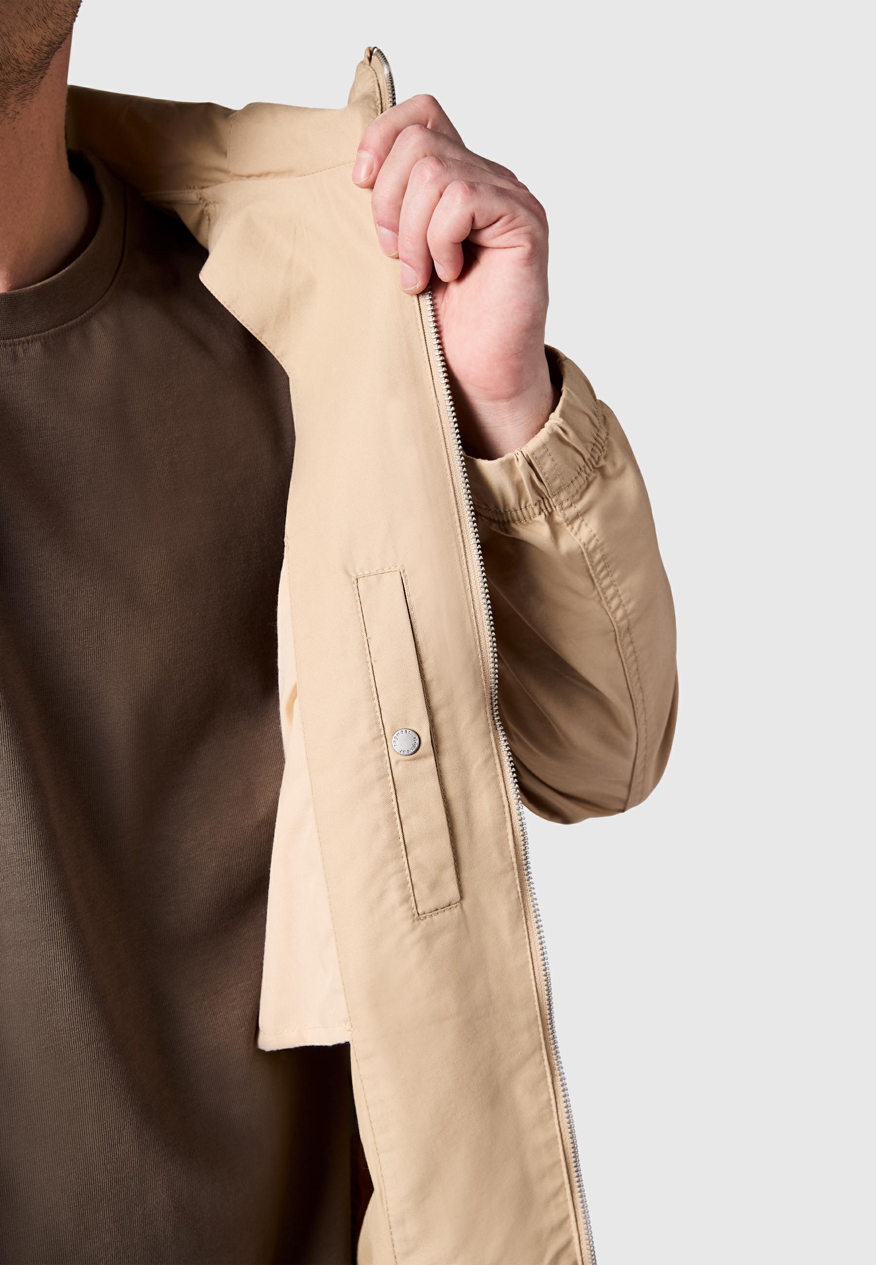 Leichte Übergangsjacke mit verstellbarer Kapuze "Roog YOUMODO" Sand