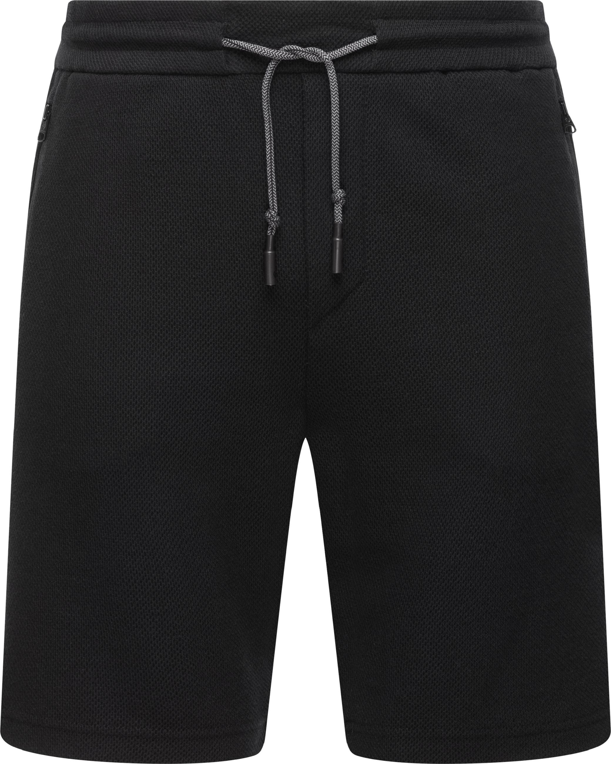 Shorts mit Reißverschlusstaschen "Roydy" Black