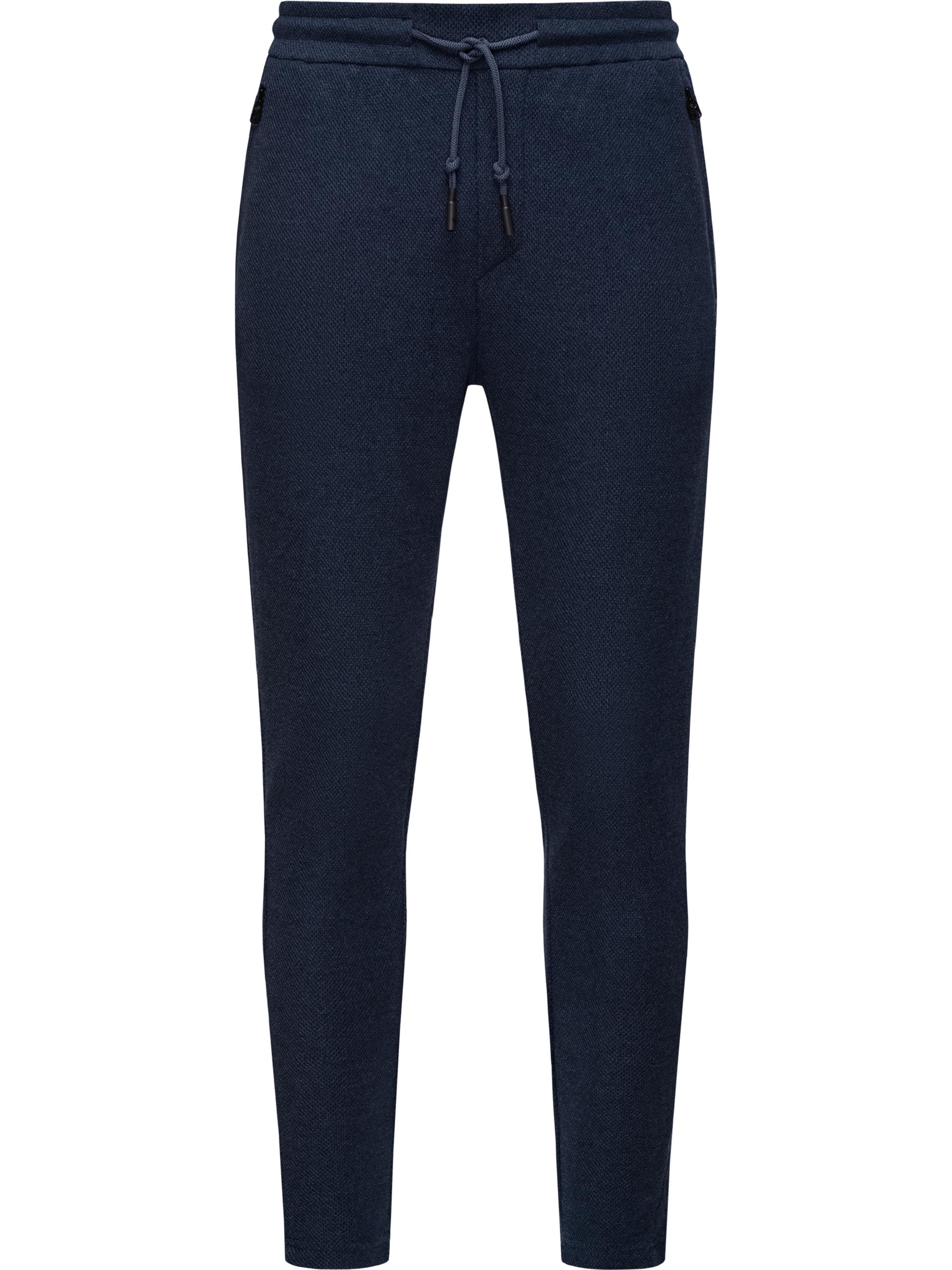 lange Hose mit Reißverschlusstaschen "Roydy Long" Navy