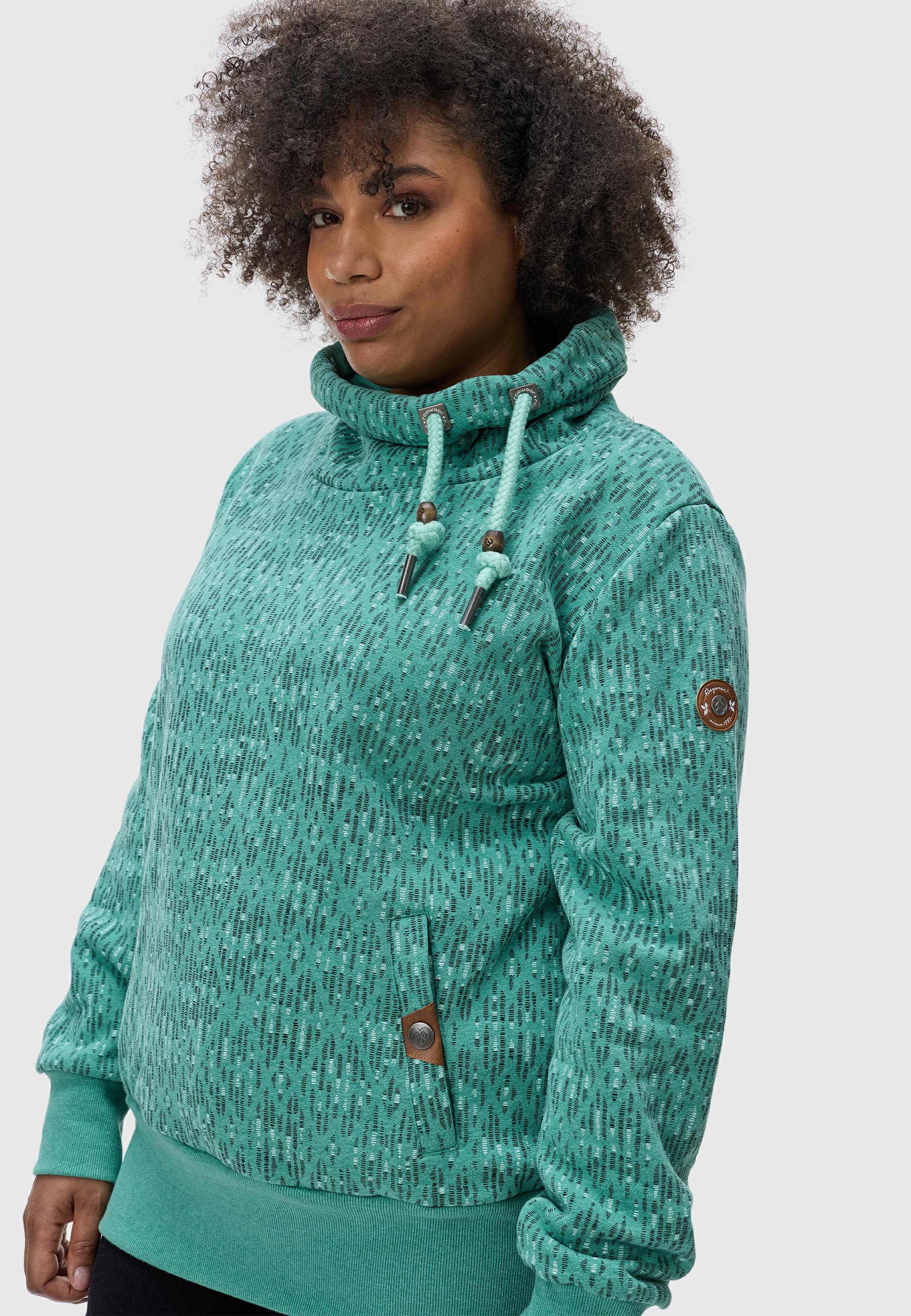 Sweatshirt "Rylie Print Plus" Mint