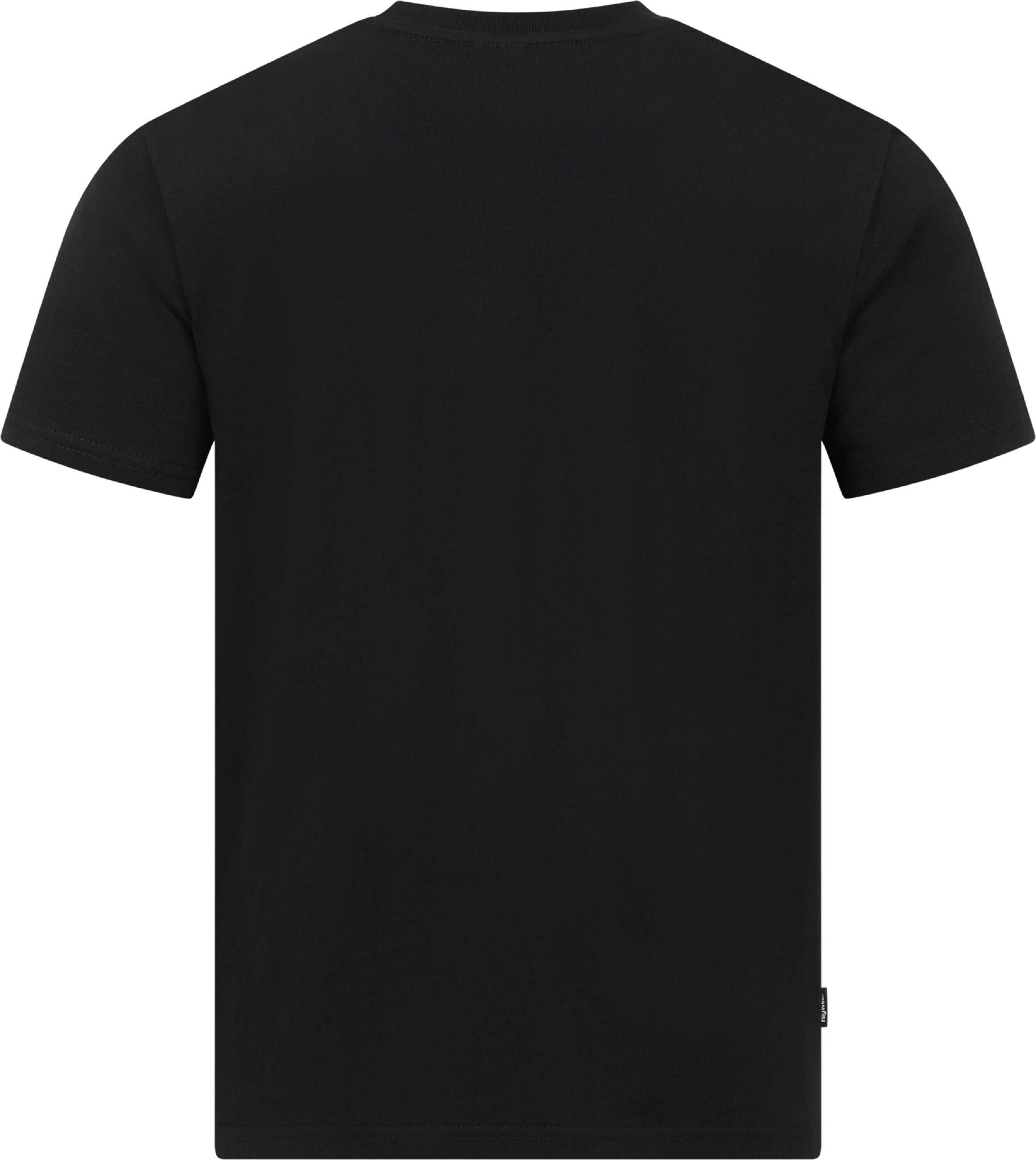 Boxy T-Shirt mit Schwimmer-Stickerei "Samms A Gots YOUMODO" Black