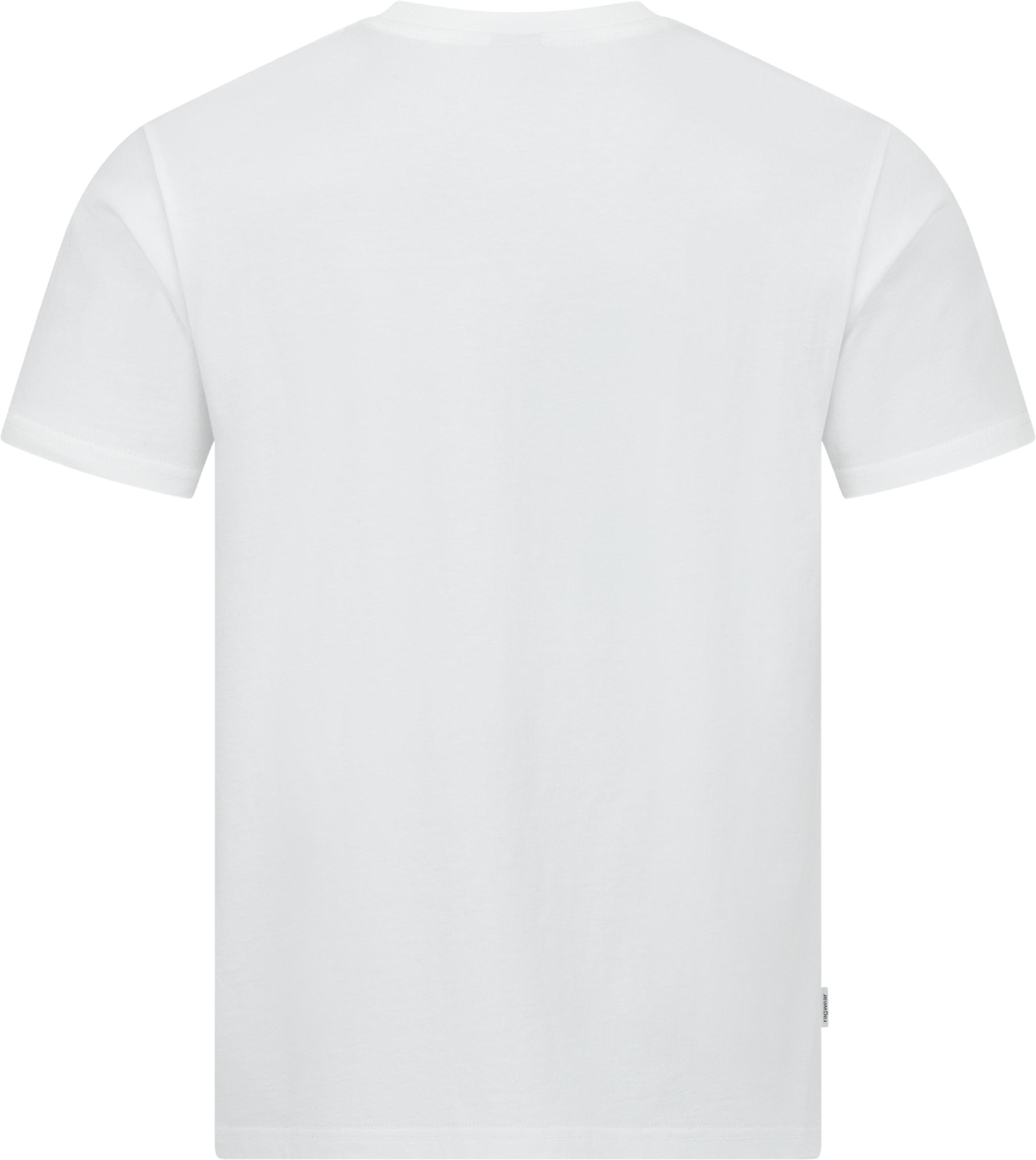Boxy T-Shirt mit Schwimmer-Stickerei "Samms A Gots YOUMODO" White