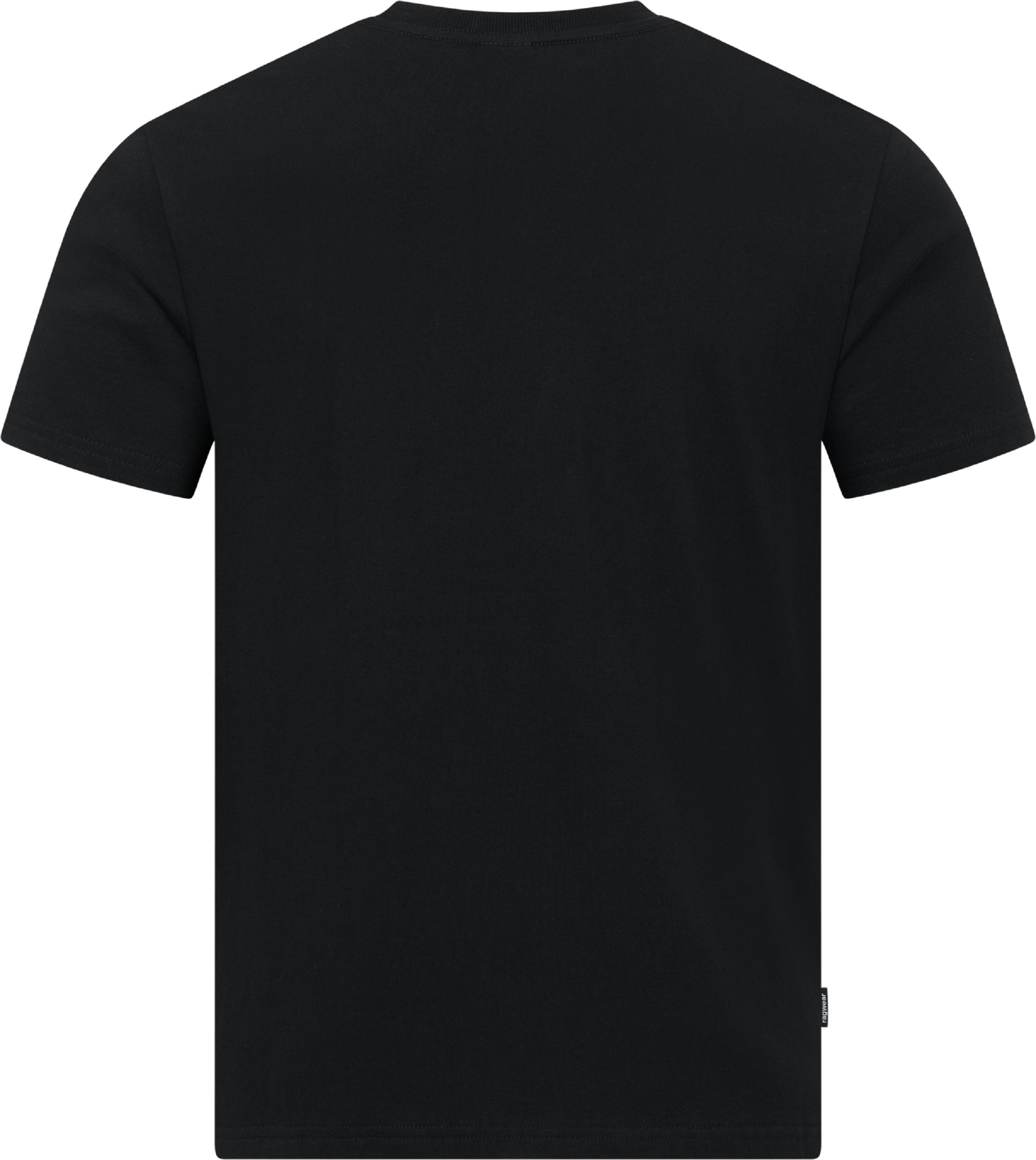 Boxy T-Shirt mit Fußball-Stickerei "Samms D Gots YOUMODO" Black