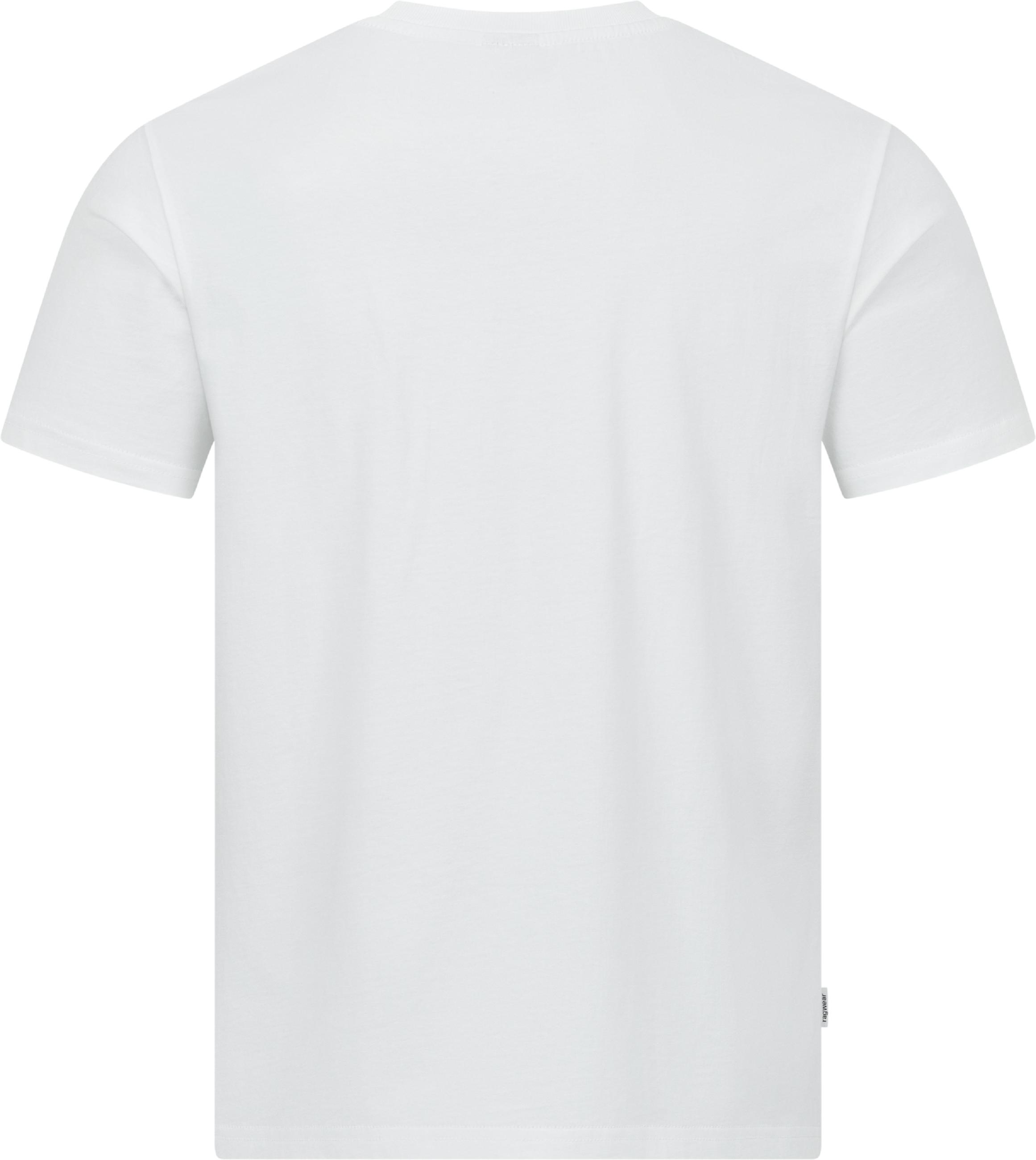 Boxy T-Shirt mit Fußball-Stickerei "Samms D Gots YOUMODO" White