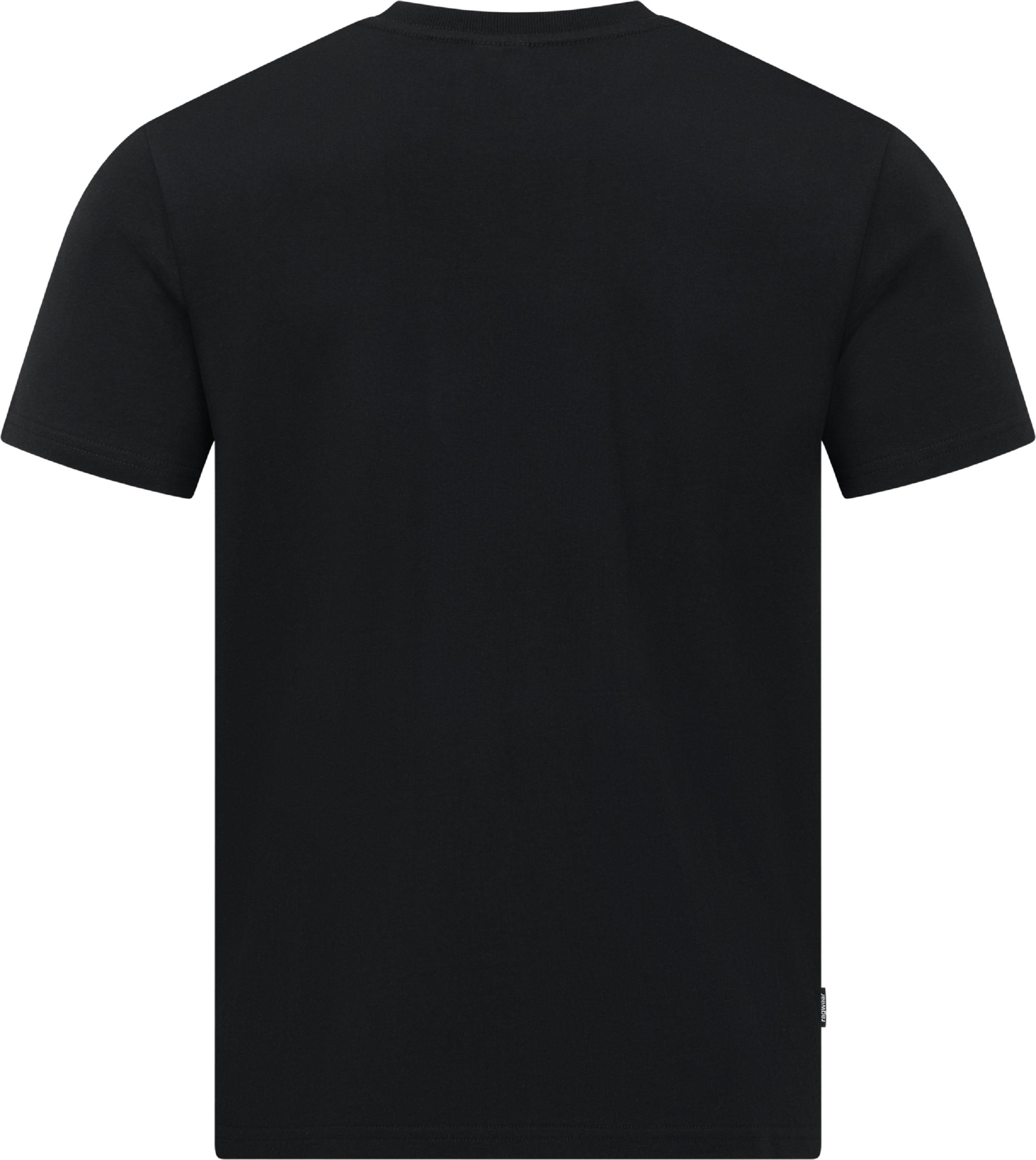 Boxy T-Shirt mit Rennwagen-Stickerei "Samms G Gots YOUMODO" Black