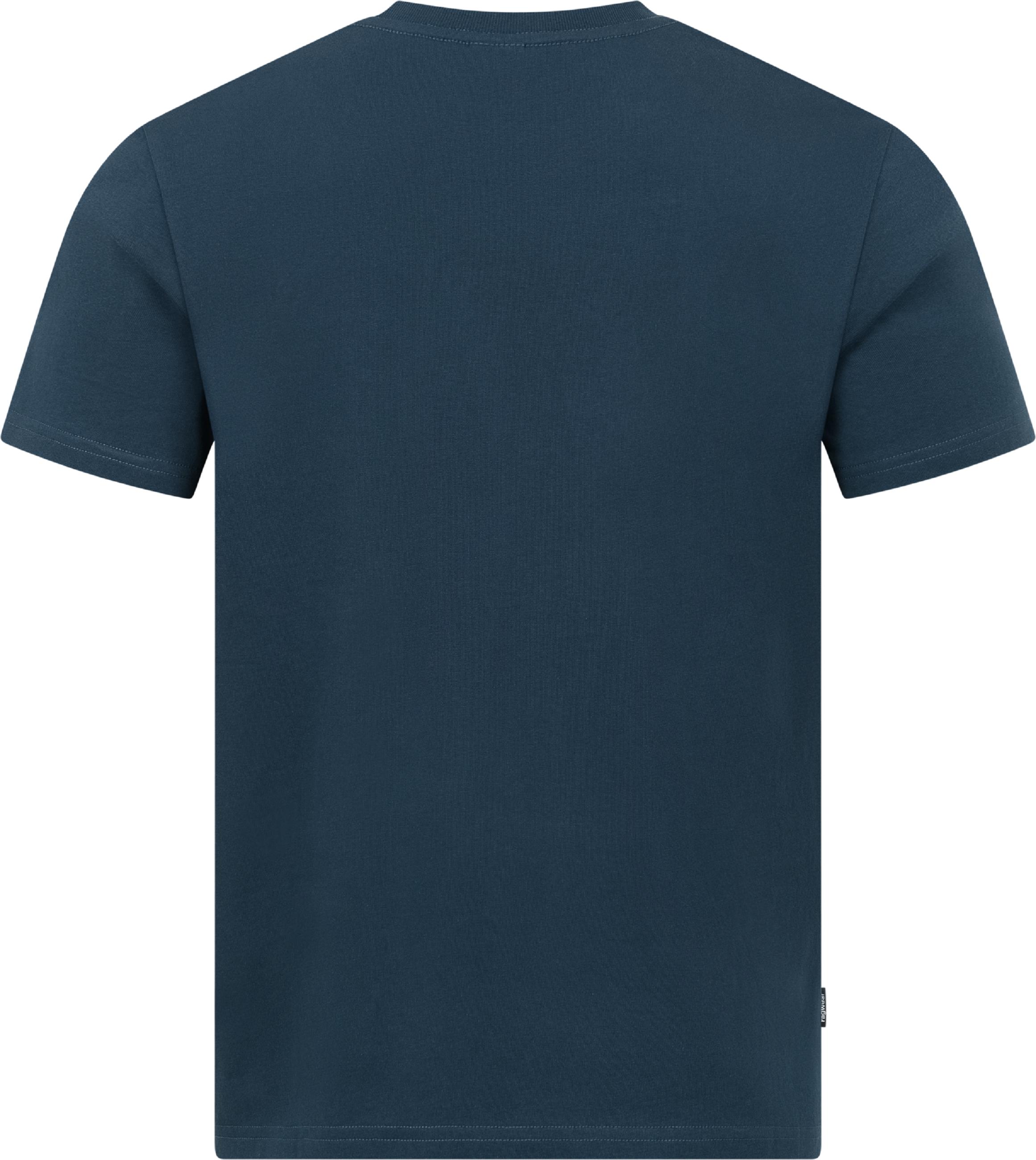 Boxy T-Shirt mit Rennwagen-Stickerei "Samms G Gots YOUMODO" Petrol