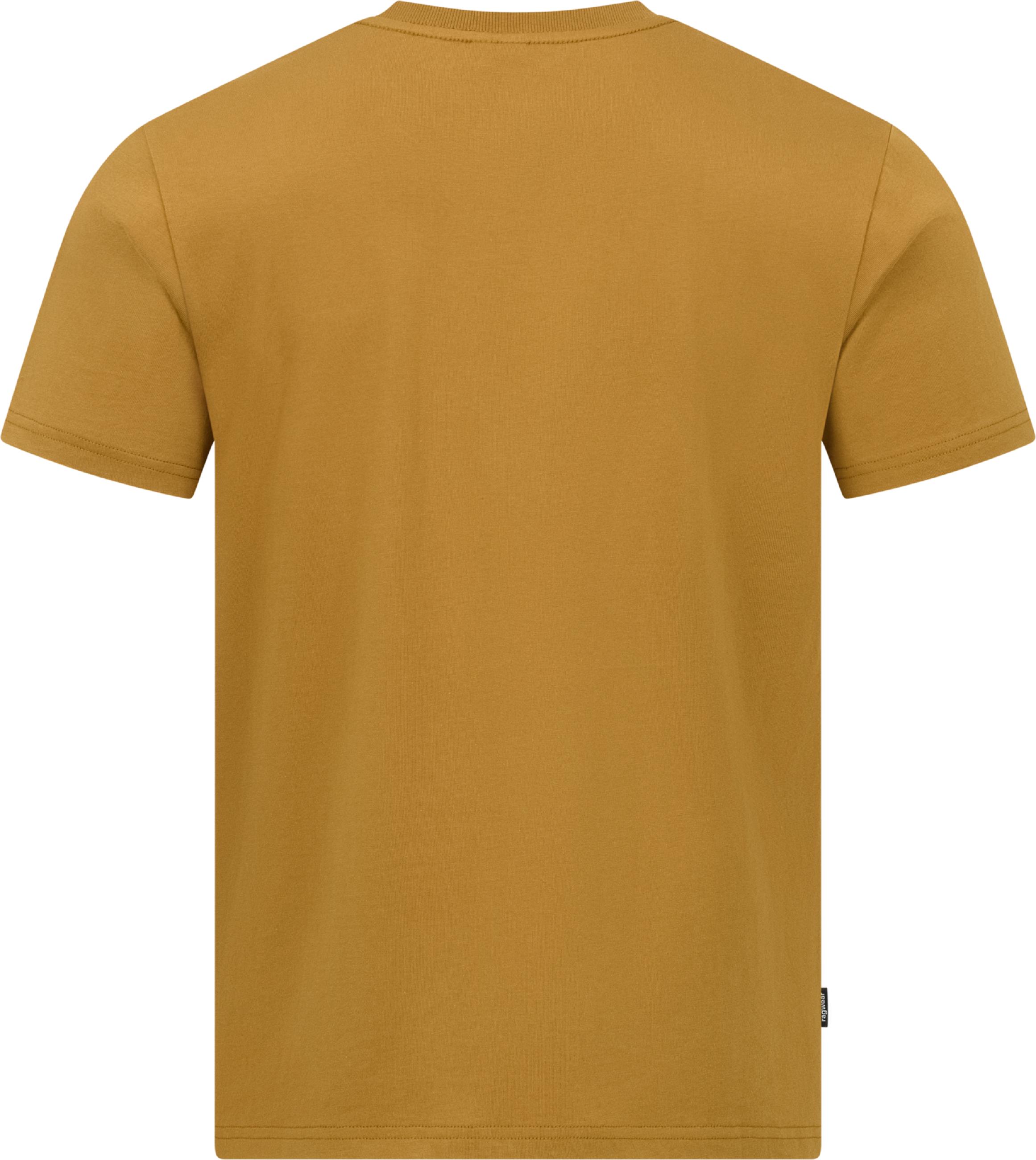 Boxy T-Shirt mit Skateboard-Stickerei "Samms I Gots YOUMODO" Cinnamon