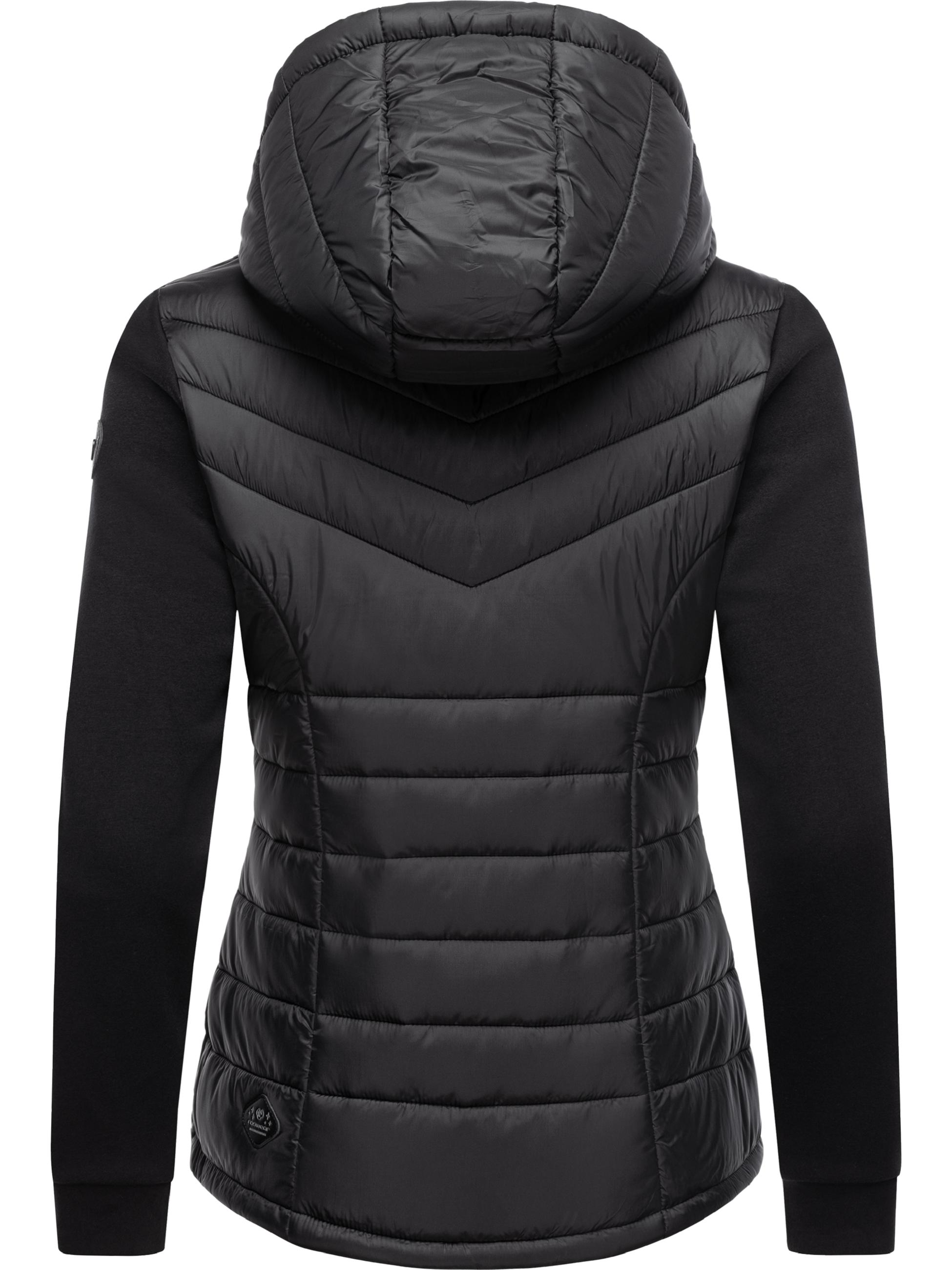 Leichte Steppjacke mit weichen Ärmeln "Sandrra" Black