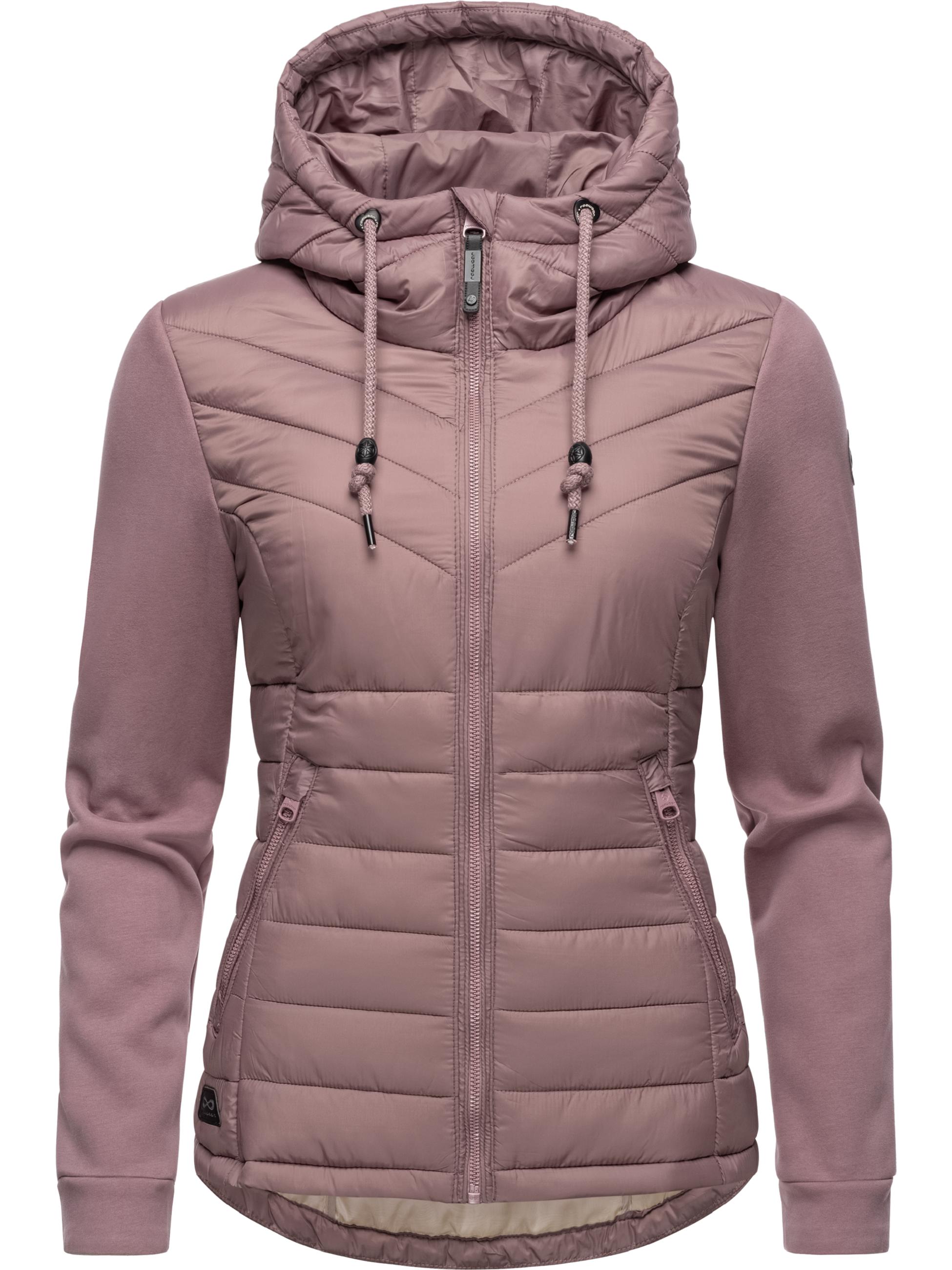 Leichte Steppjacke mit weichen Ärmeln "Sandrra" Mauve