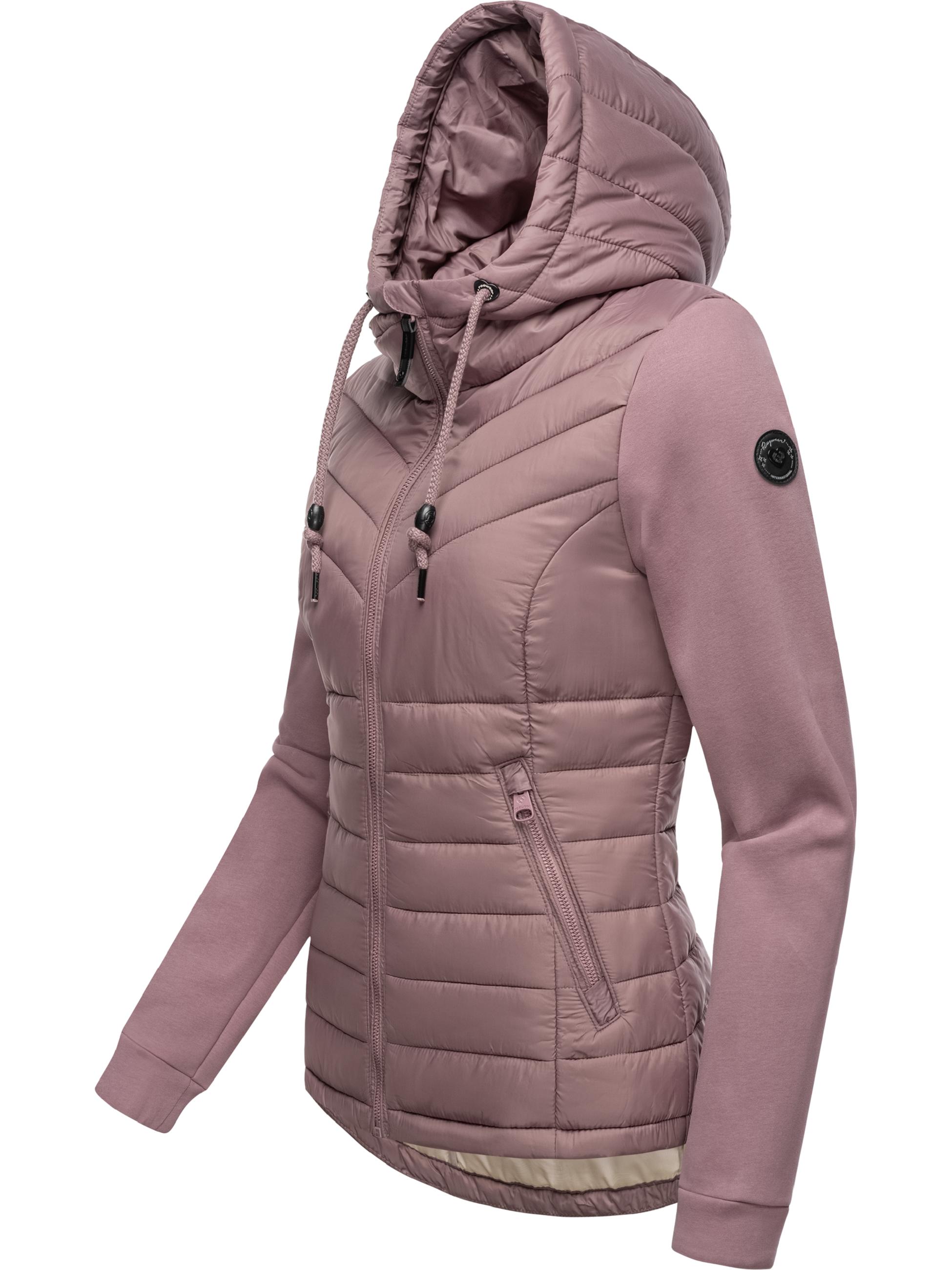 Leichte Steppjacke mit weichen Ärmeln "Sandrra" Mauve