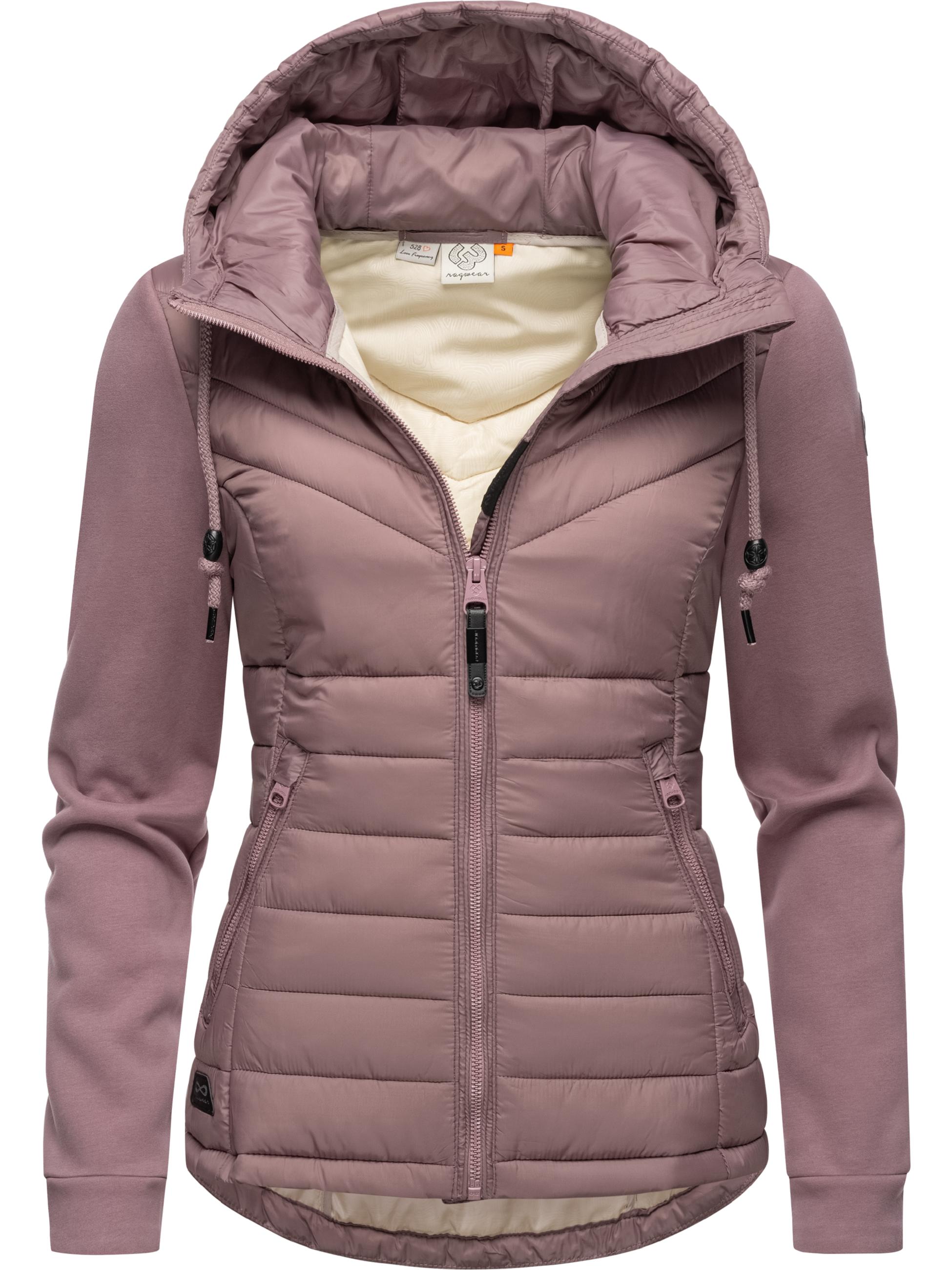 Leichte Steppjacke mit weichen Ärmeln "Sandrra" Mauve