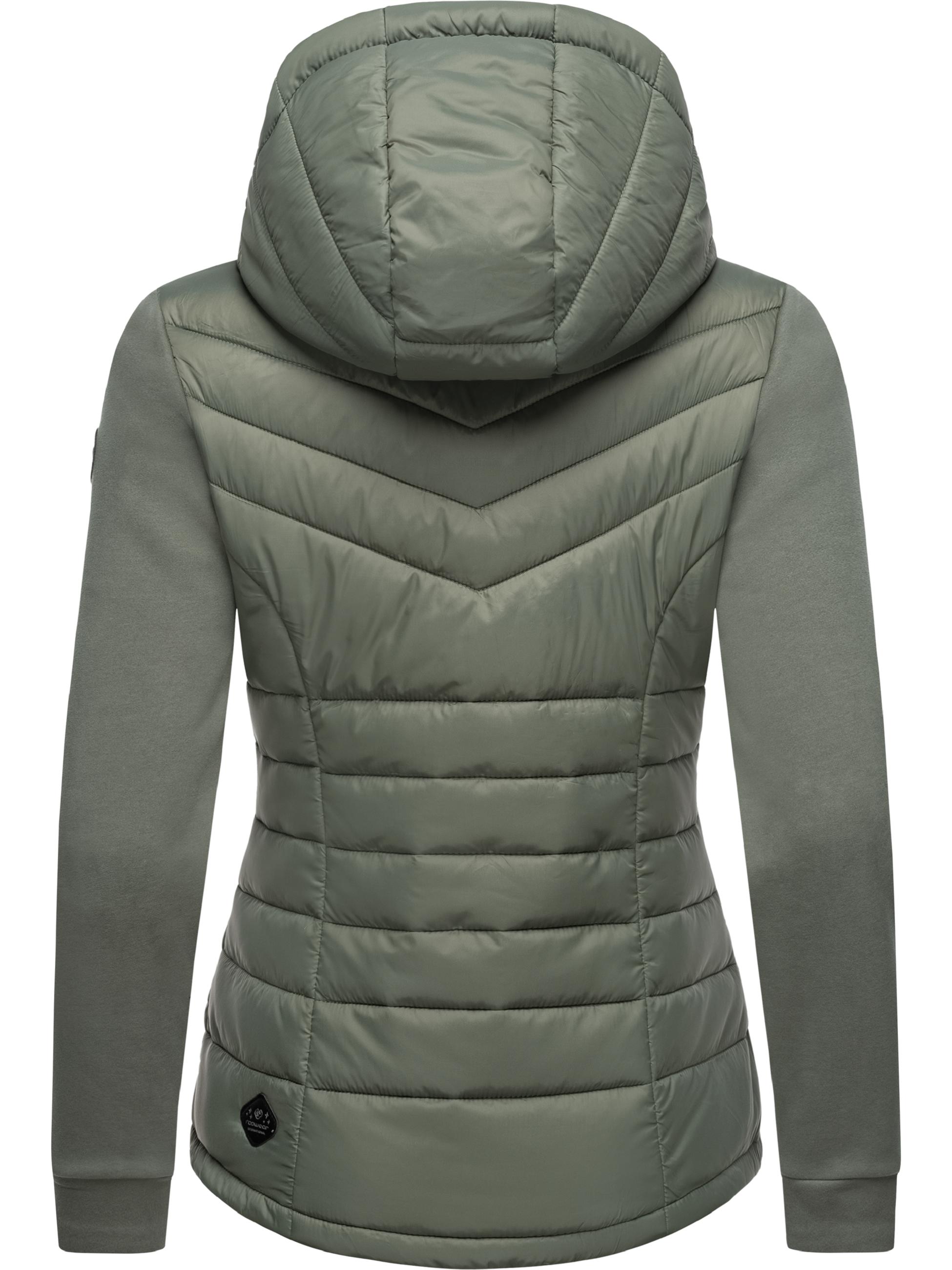 Leichte Steppjacke mit weichen Ärmeln "Sandrra" Olive