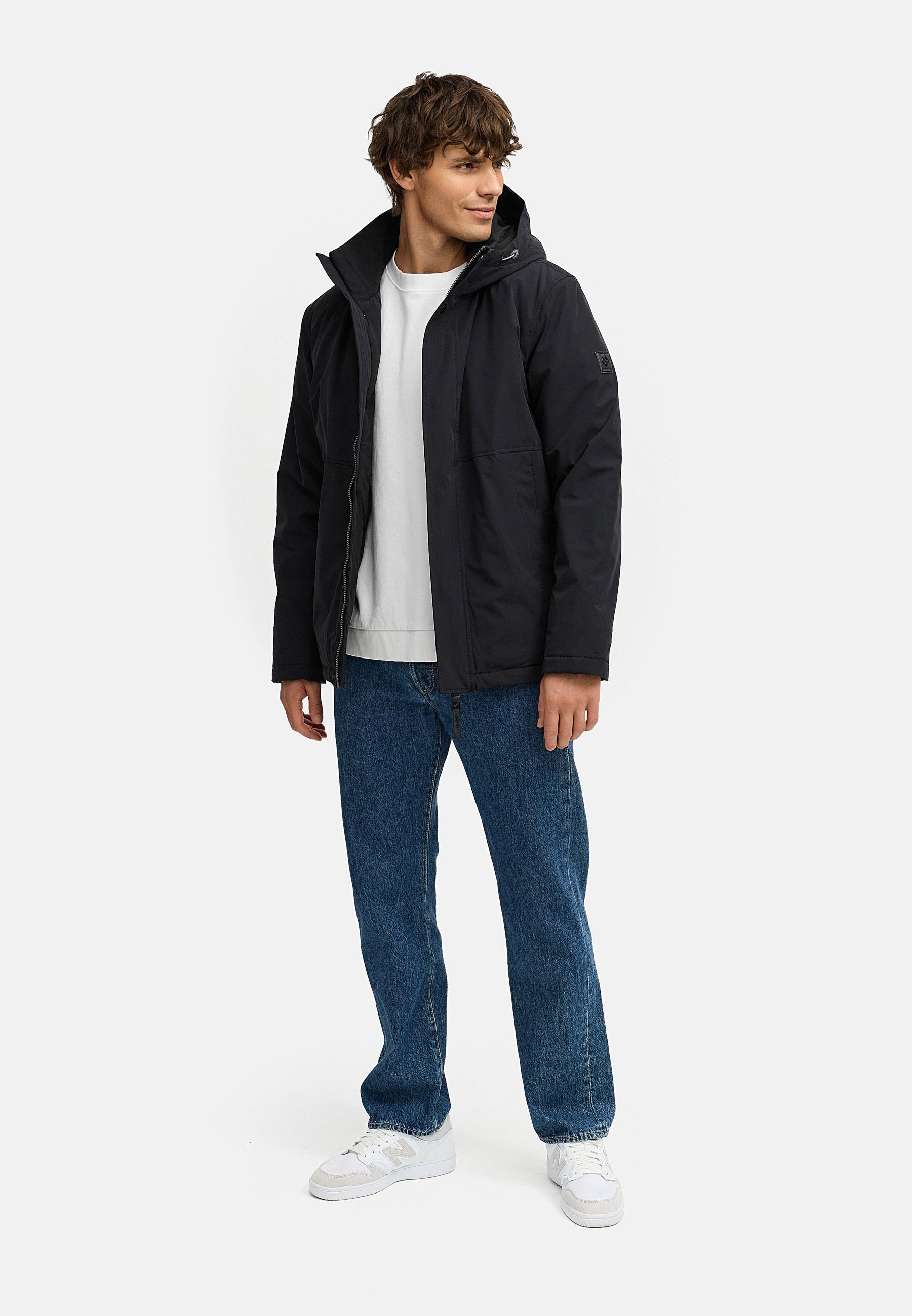 Winterjacke mit Kapuze "Saqon YOUMODO" Black