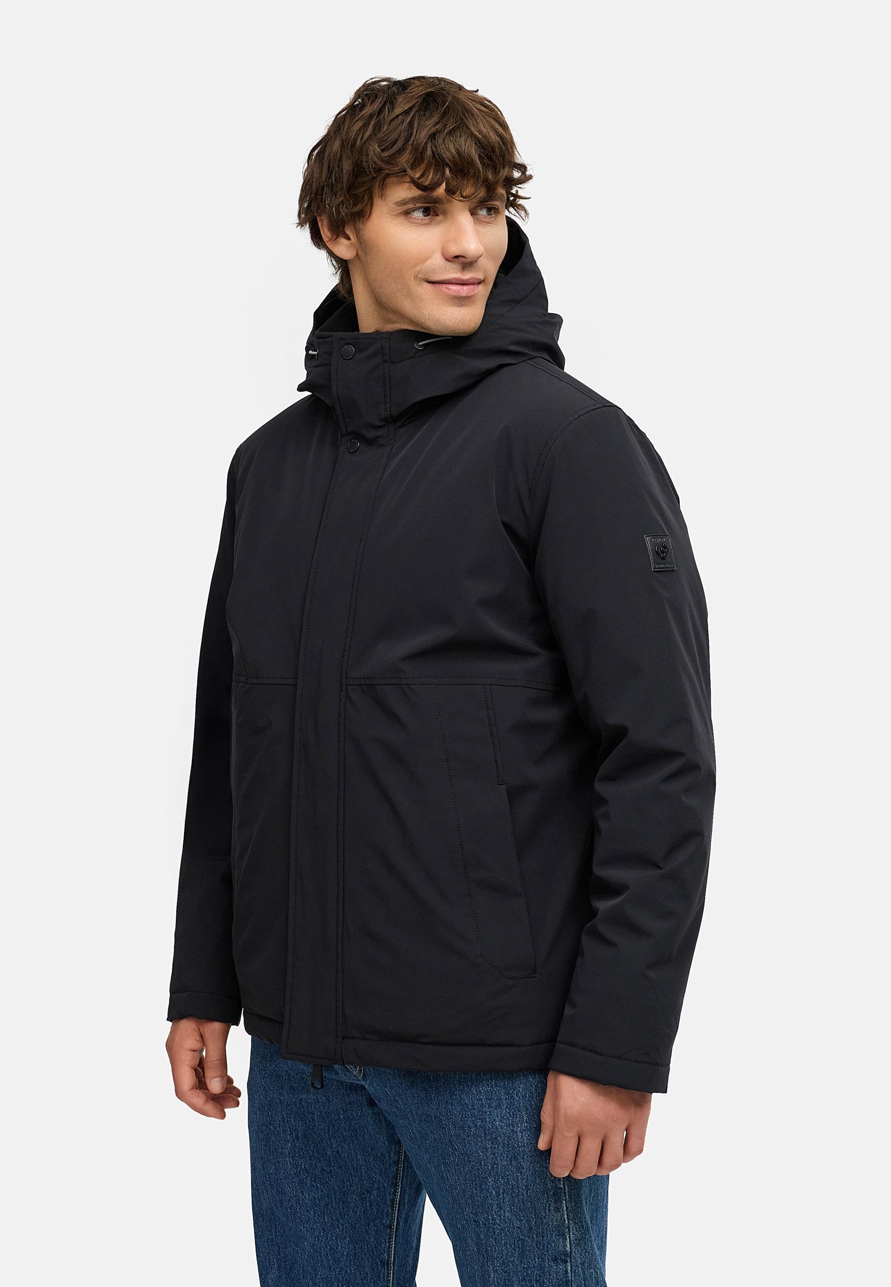 Winterjacke mit Kapuze "Saqon YOUMODO" Black