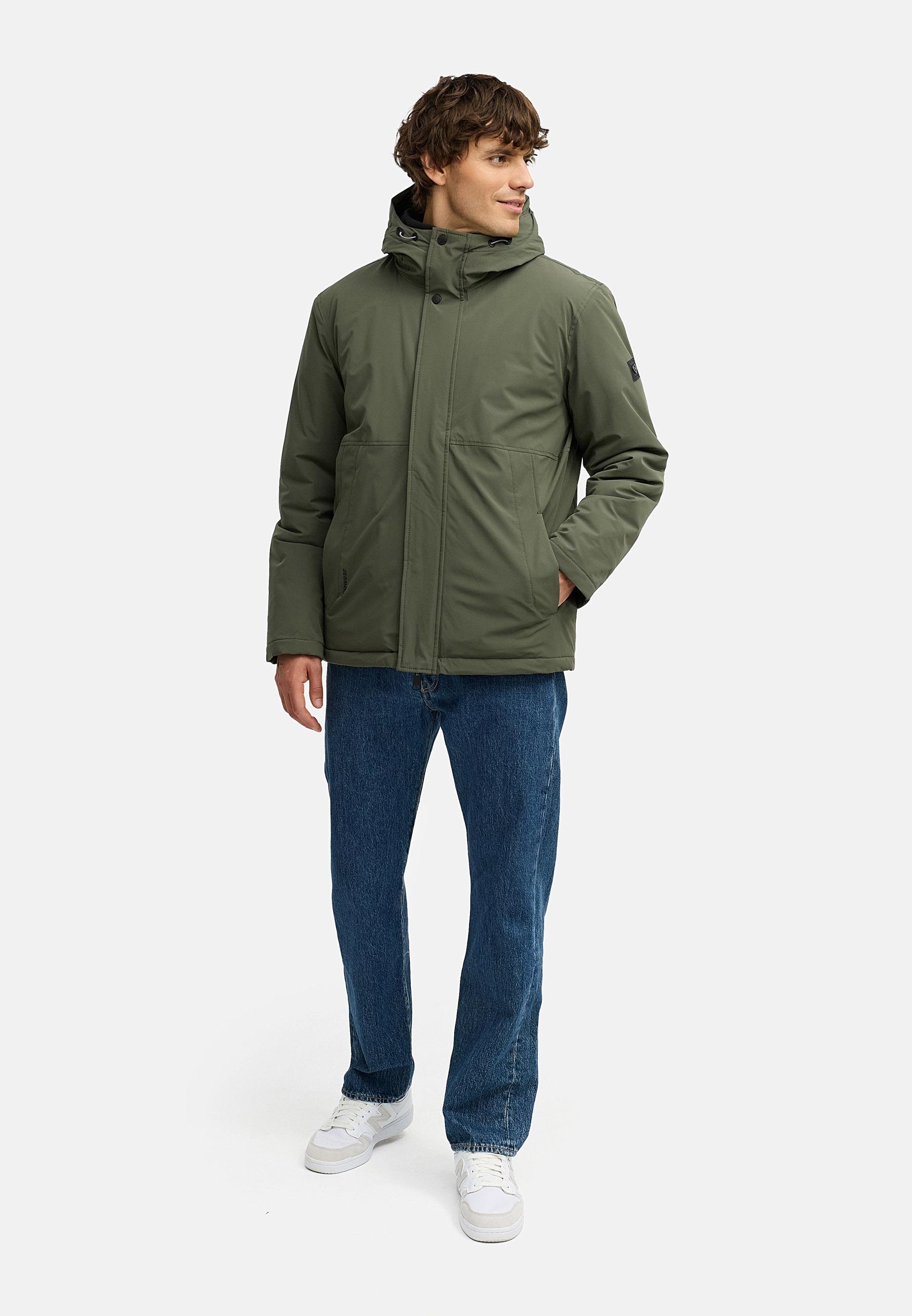 Winterjacke mit Kapuze "Saqon YOUMODO" Dark Olive