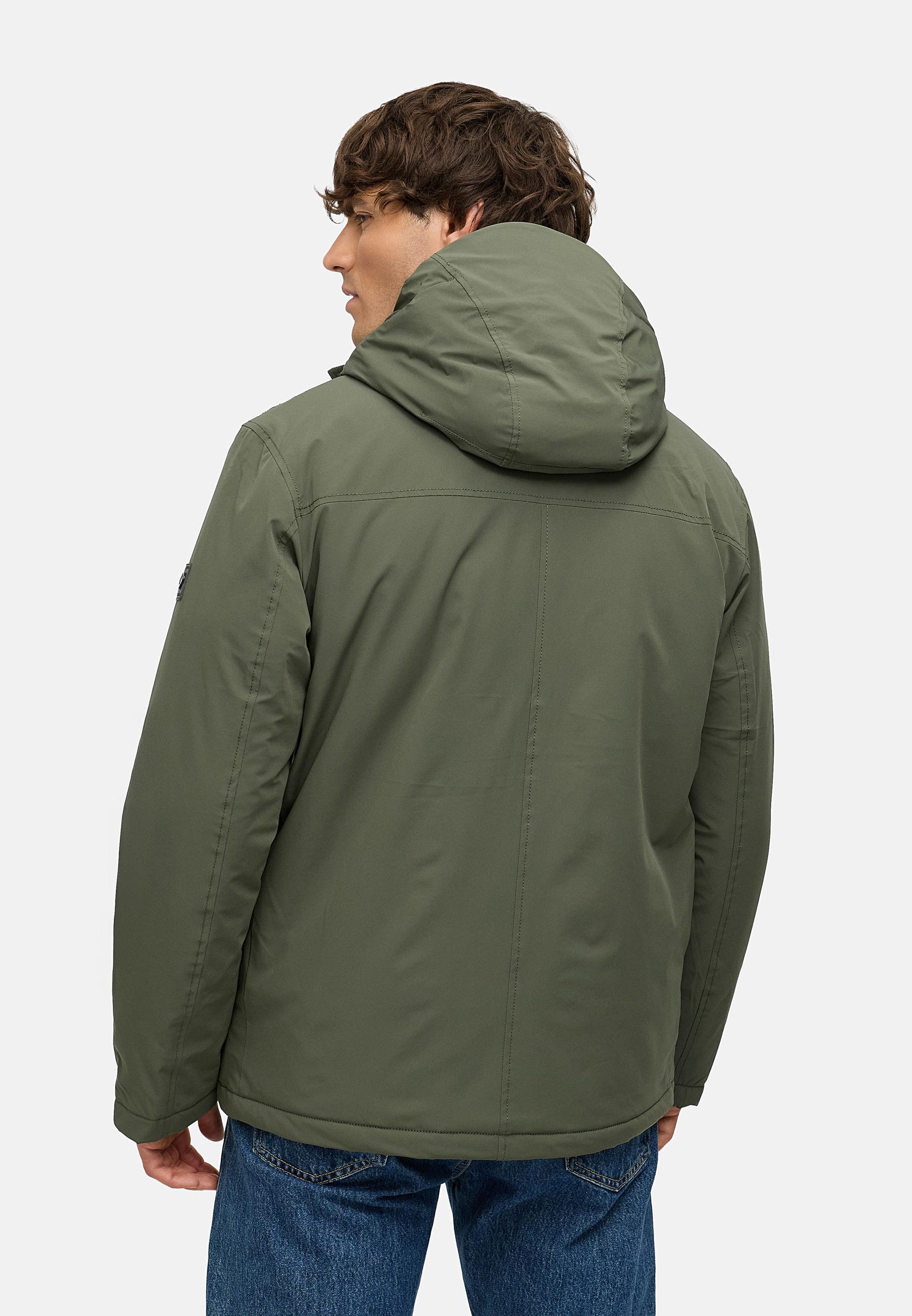 Winterjacke mit Kapuze "Saqon YOUMODO" Dark Olive