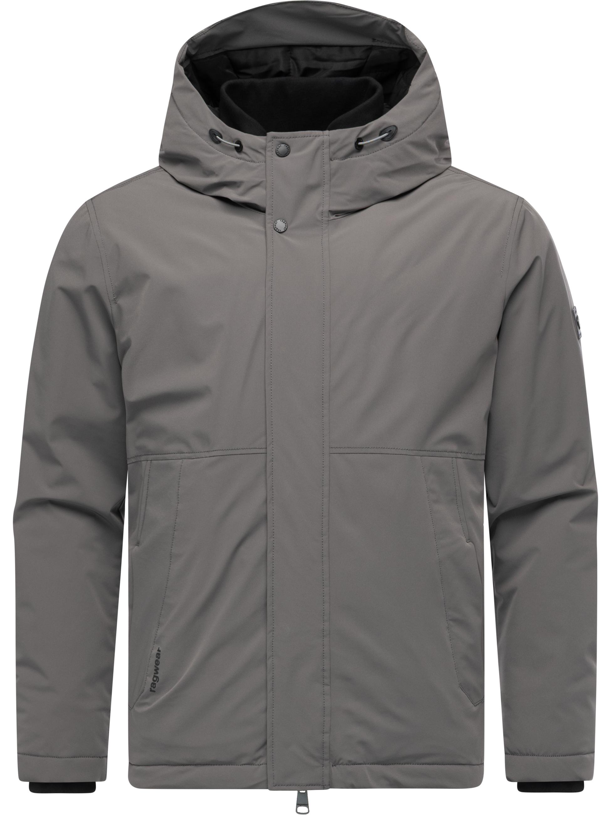 Winterjacke mit Kapuze "Saqon YOUMODO" Stone Grey