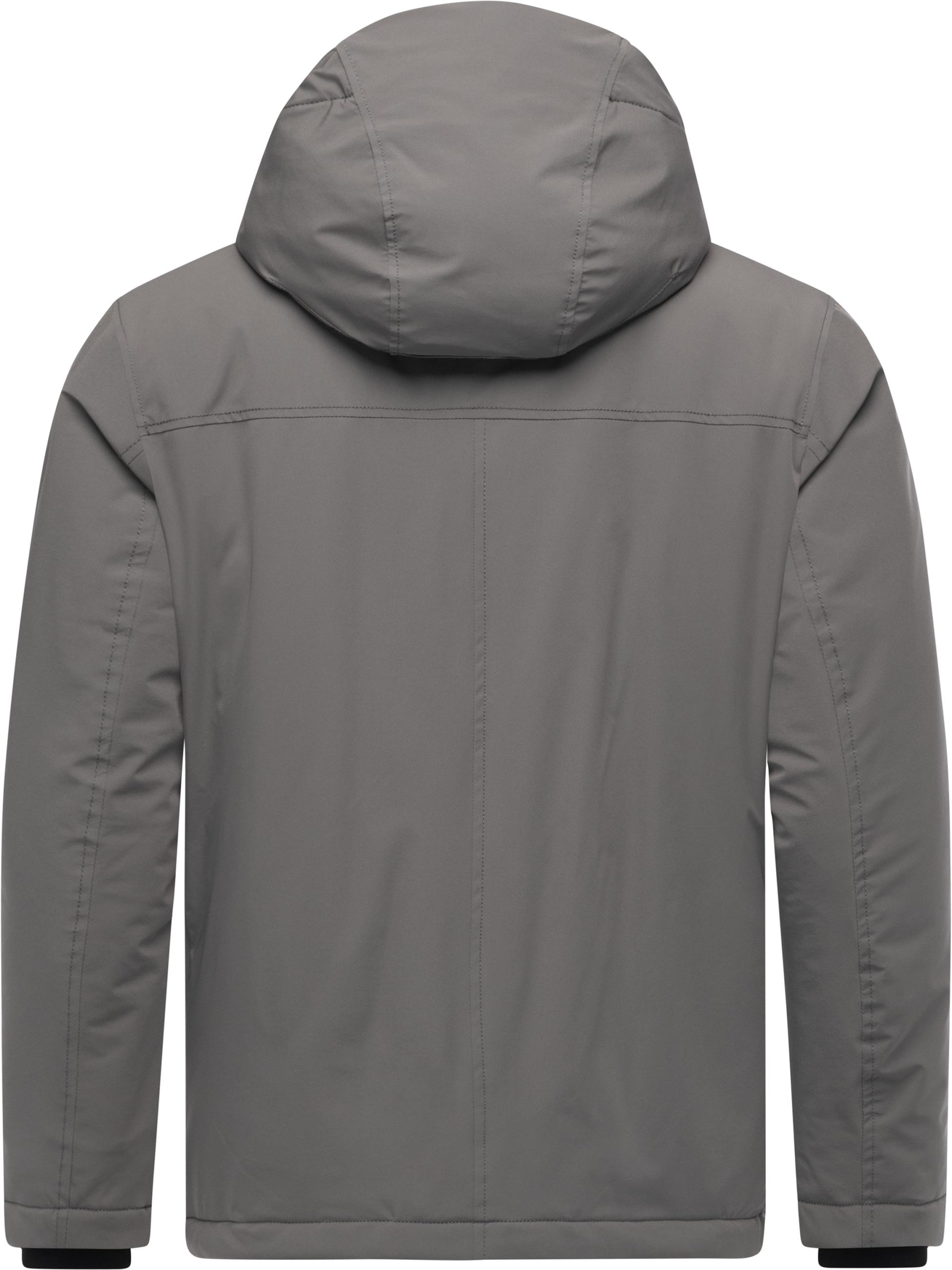 Winterjacke mit Kapuze "Saqon YOUMODO" Stone Grey