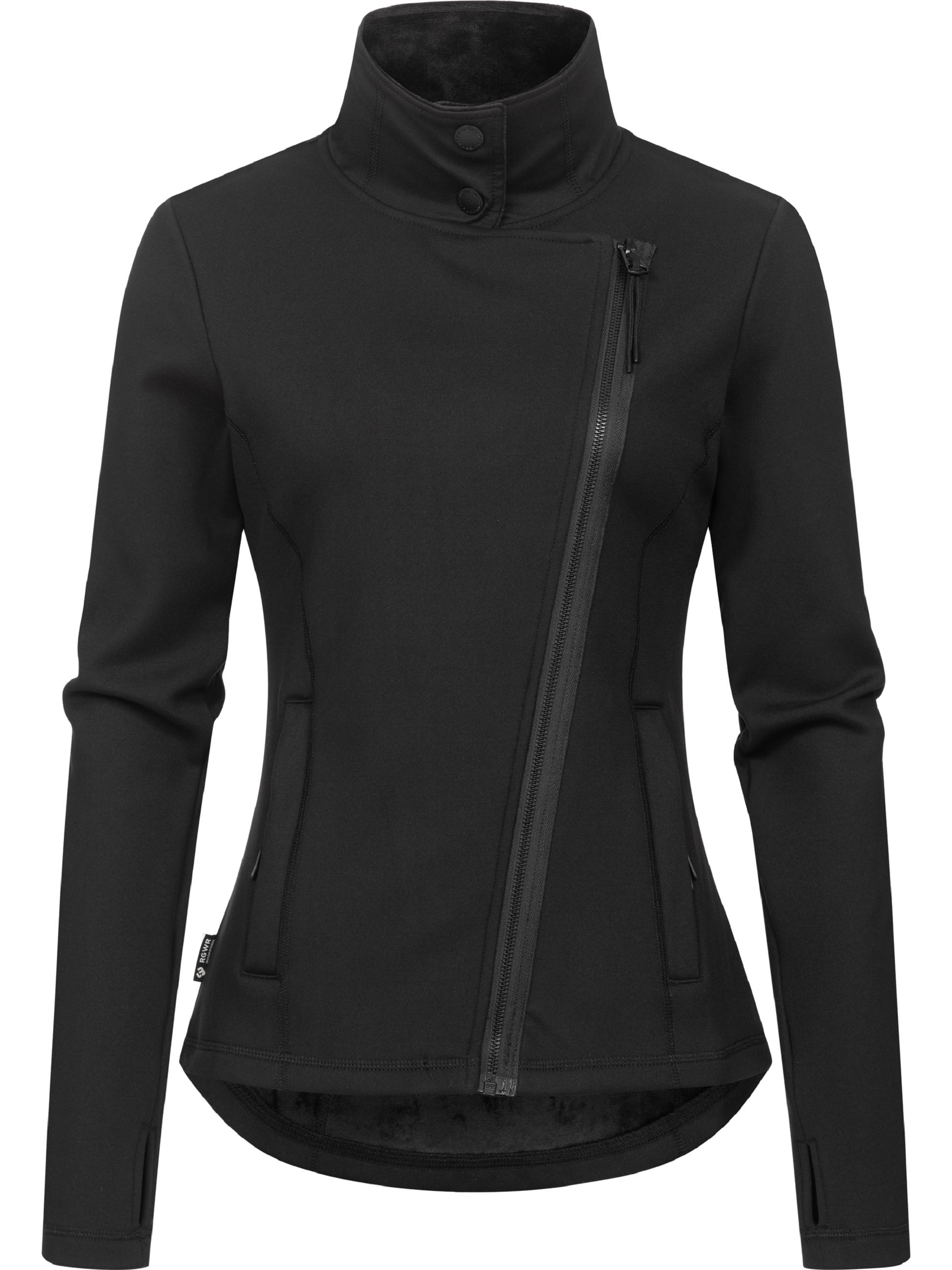 Kuschlig weiche Sweatjacke "Saskie" Black