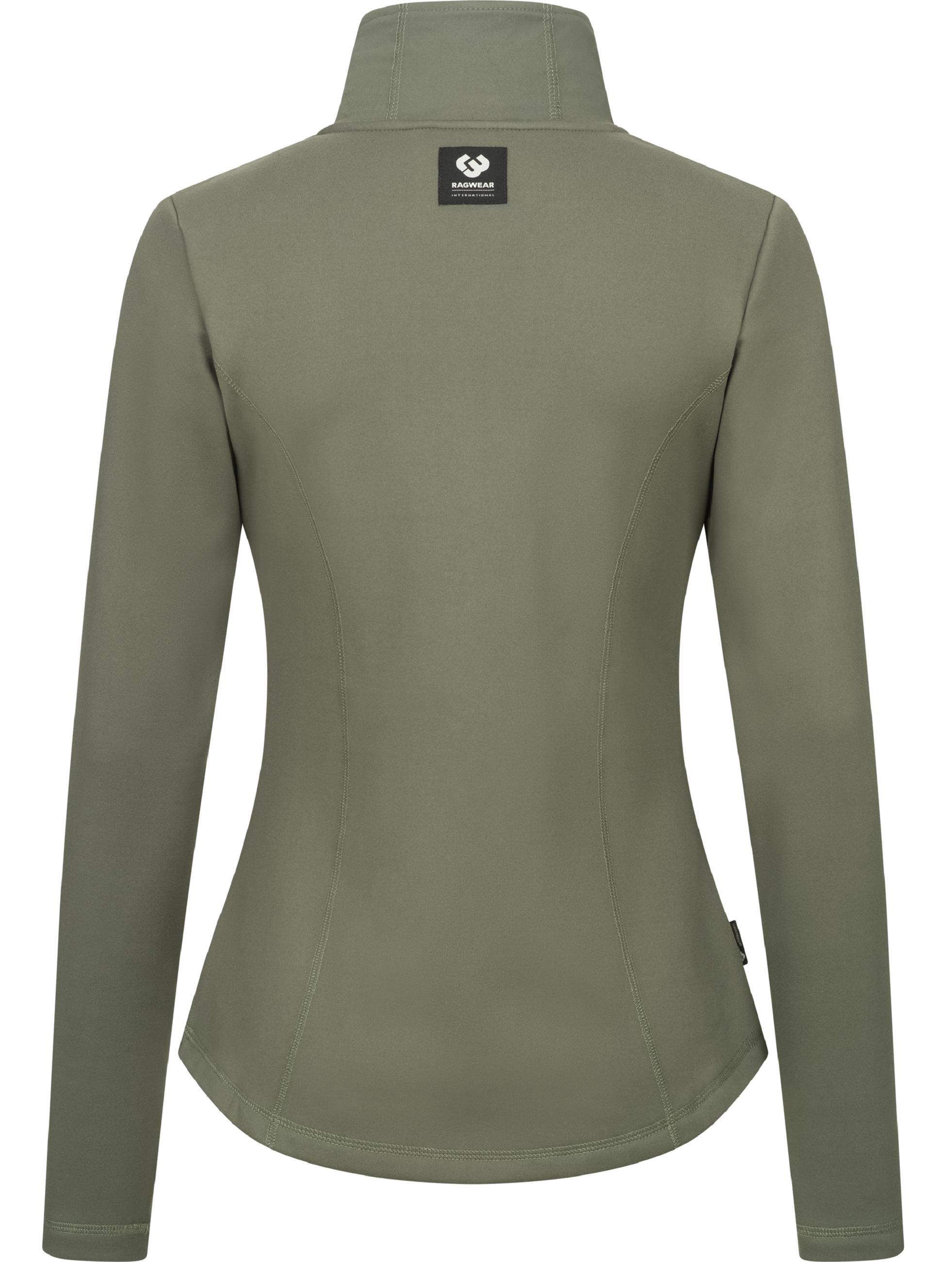 Kuschlig weiche Sweatjacke "Saskie" Dark Olive