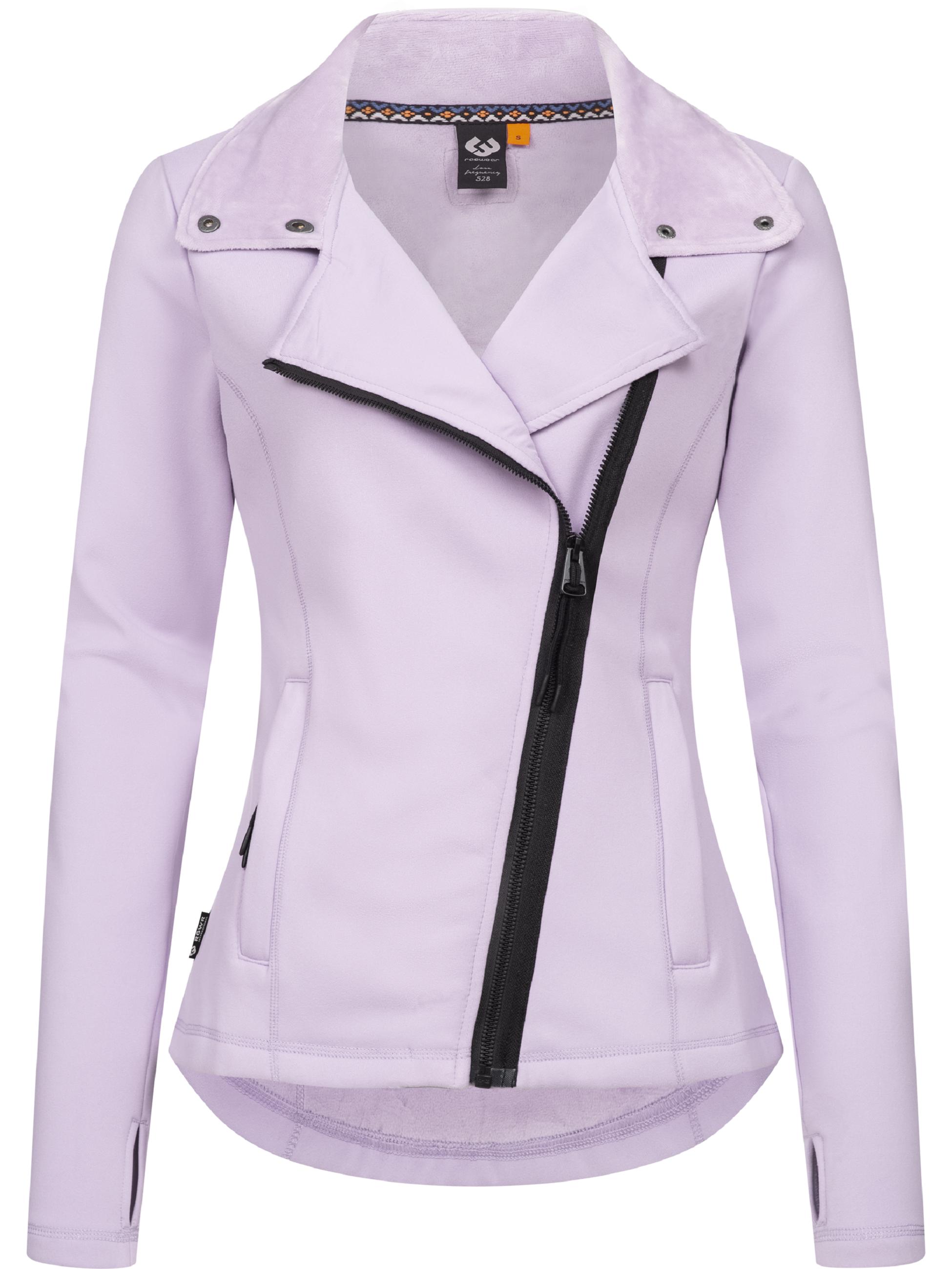 Kuschlig weiche Sweatjacke "Saskie" Lavender