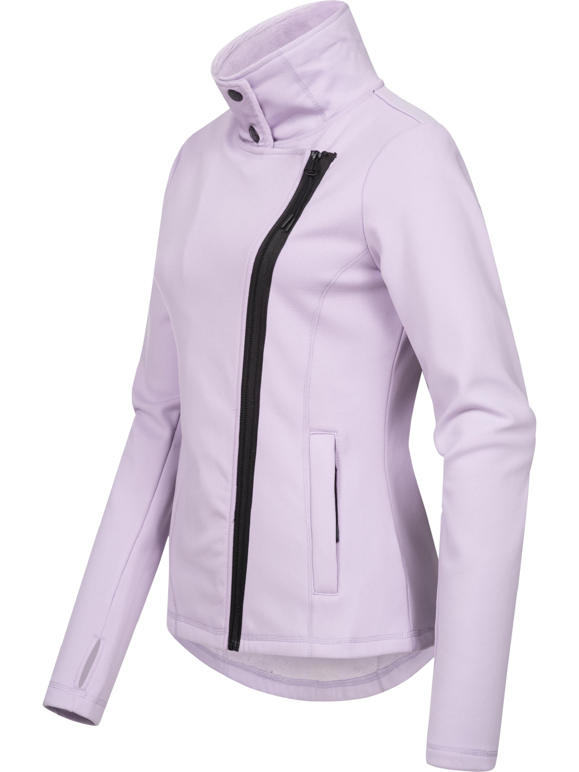 Kuschlig weiche Sweatjacke "Saskie" Lavender