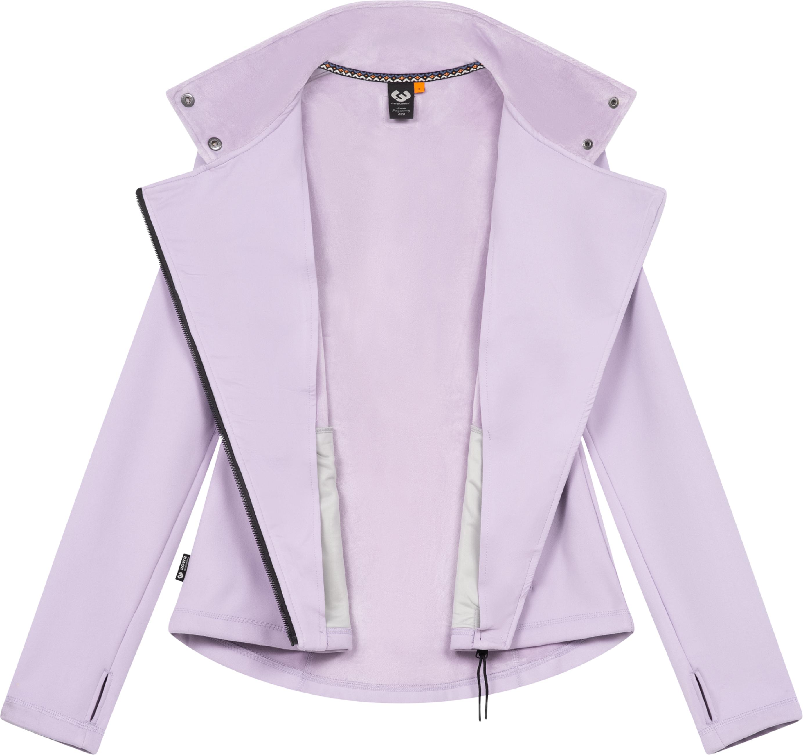 Kuschlig weiche Sweatjacke "Saskie" Lavender