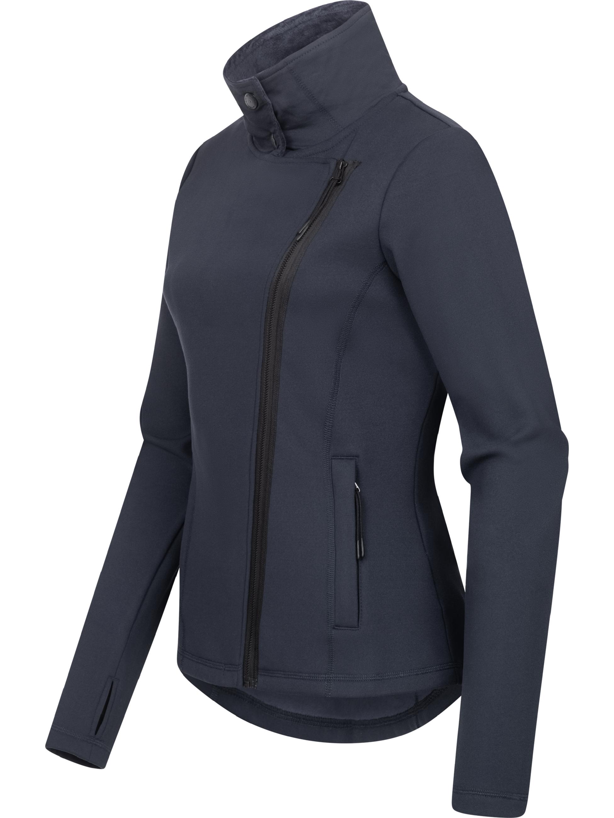 Kuschlig weiche Sweatjacke "Saskie" Navy