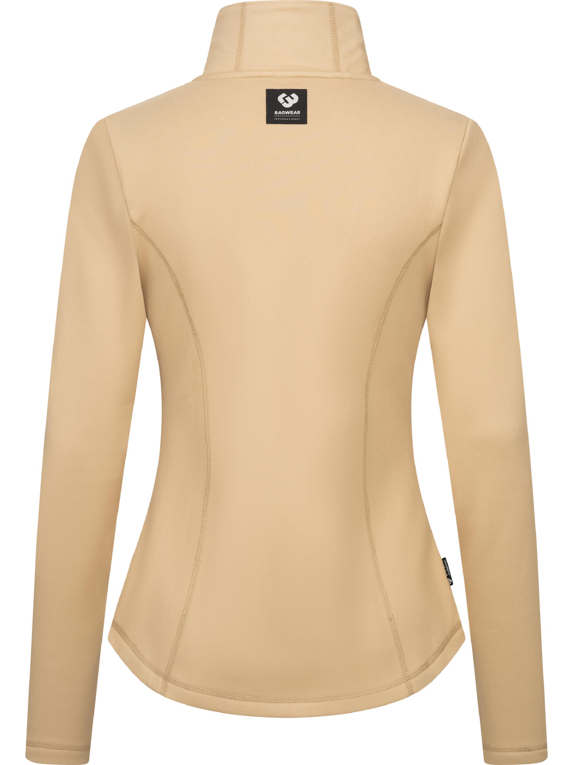 Kuschlig weiche Sweatjacke "Saskie" Taupe