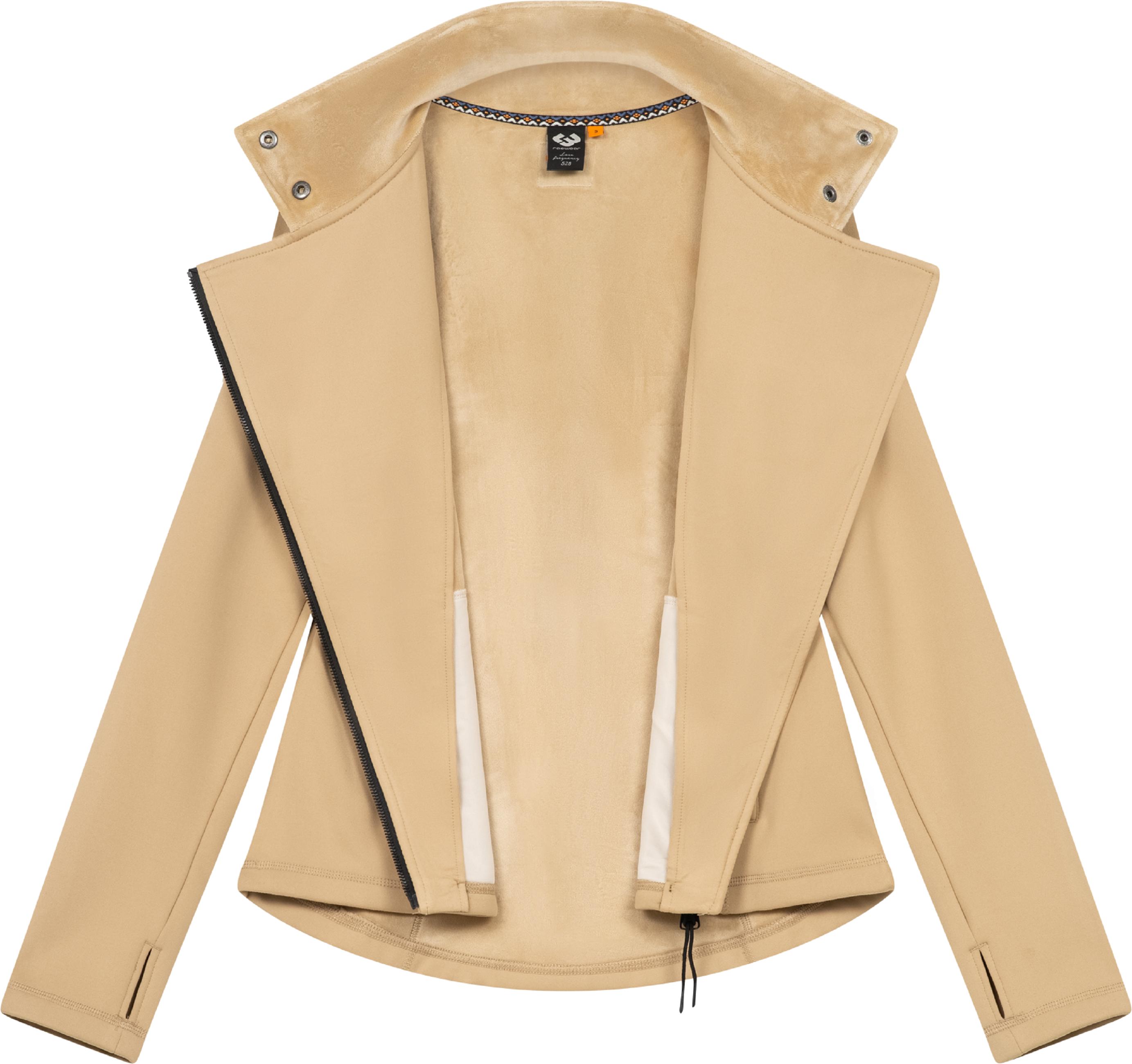 Kuschlig weiche Sweatjacke "Saskie" Taupe