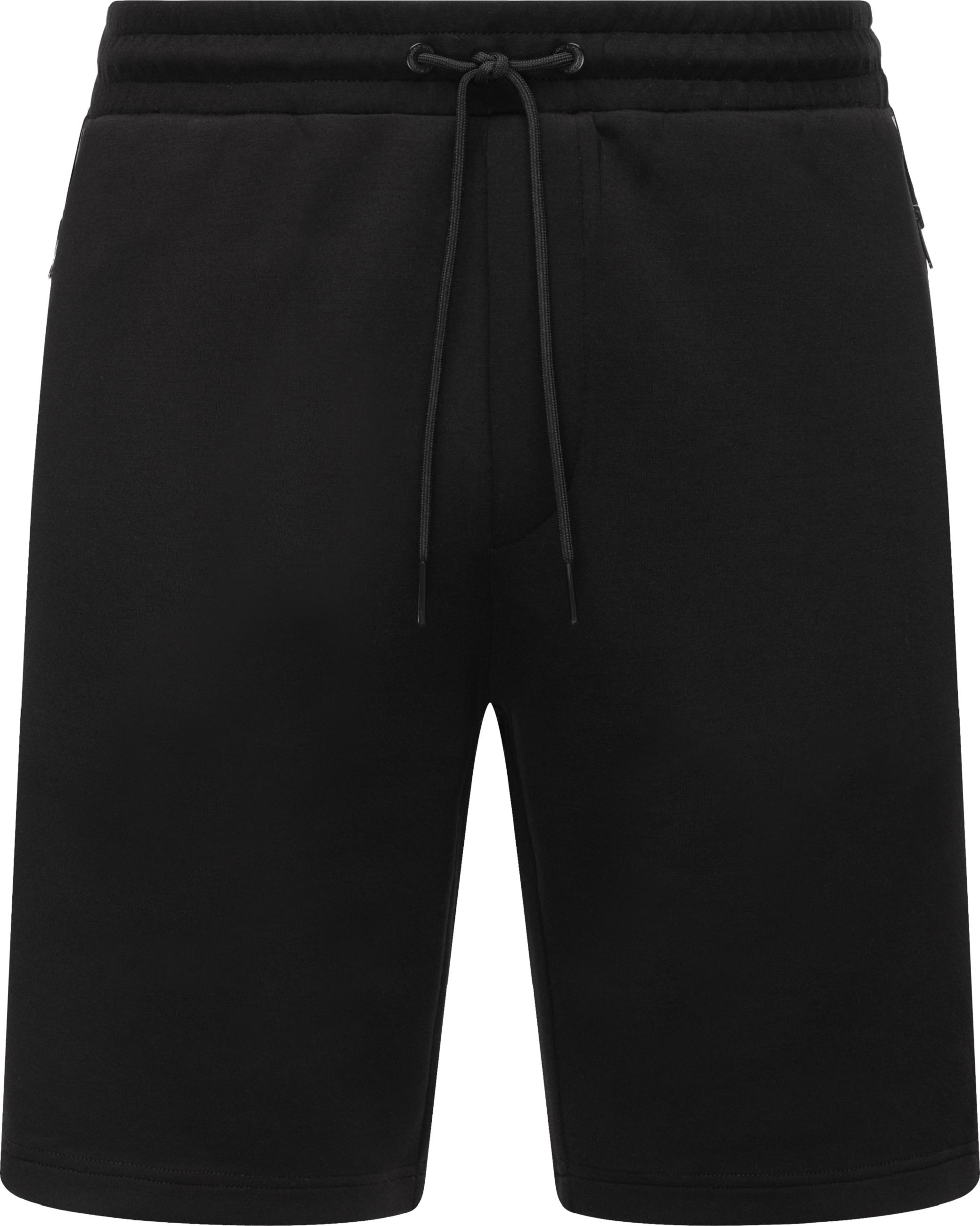 Kurze Sporthose mit kontrastfarbenen Details "Satom Shorts" Black