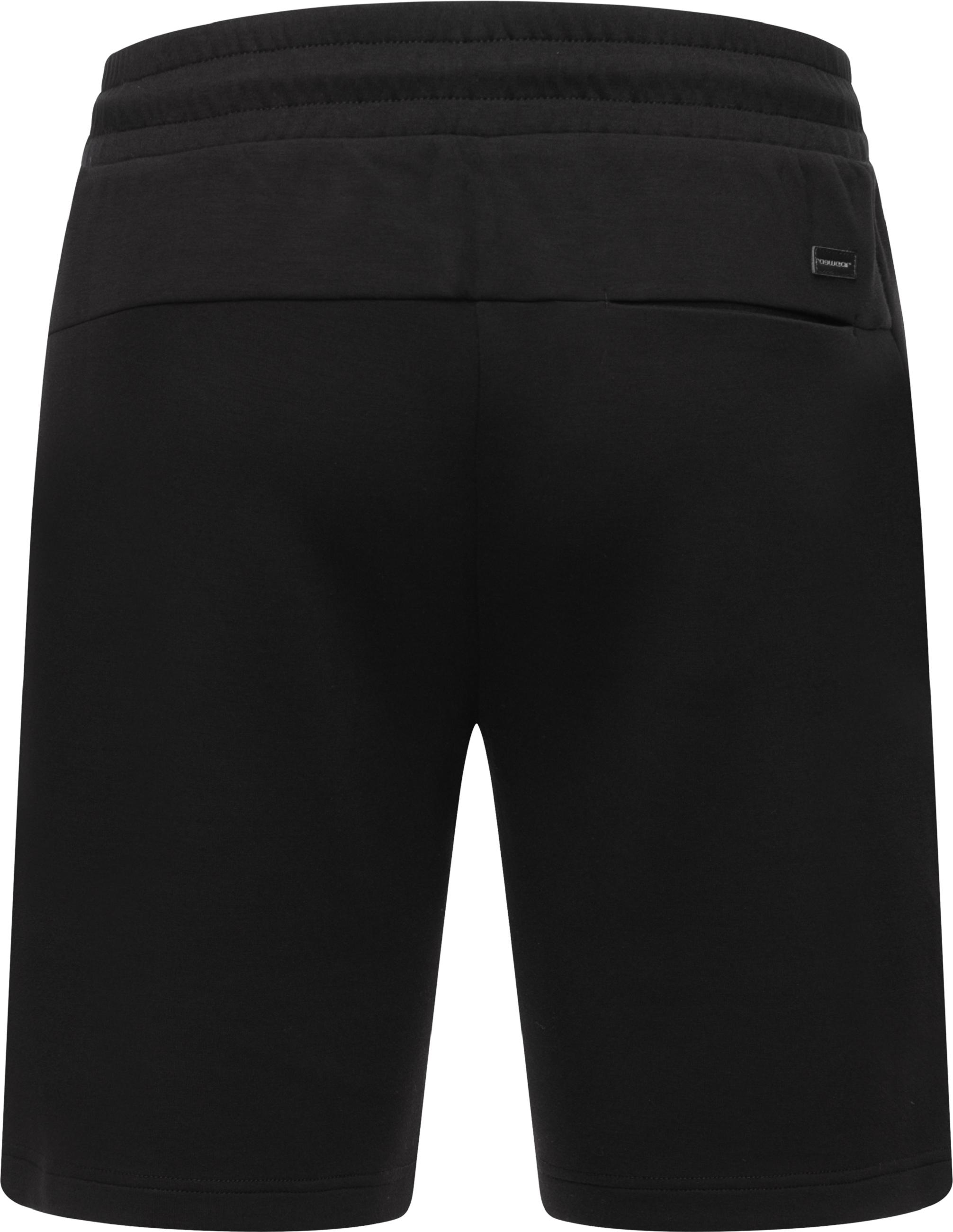 Kurze Sporthose mit kontrastfarbenen Details "Satom Shorts" Black