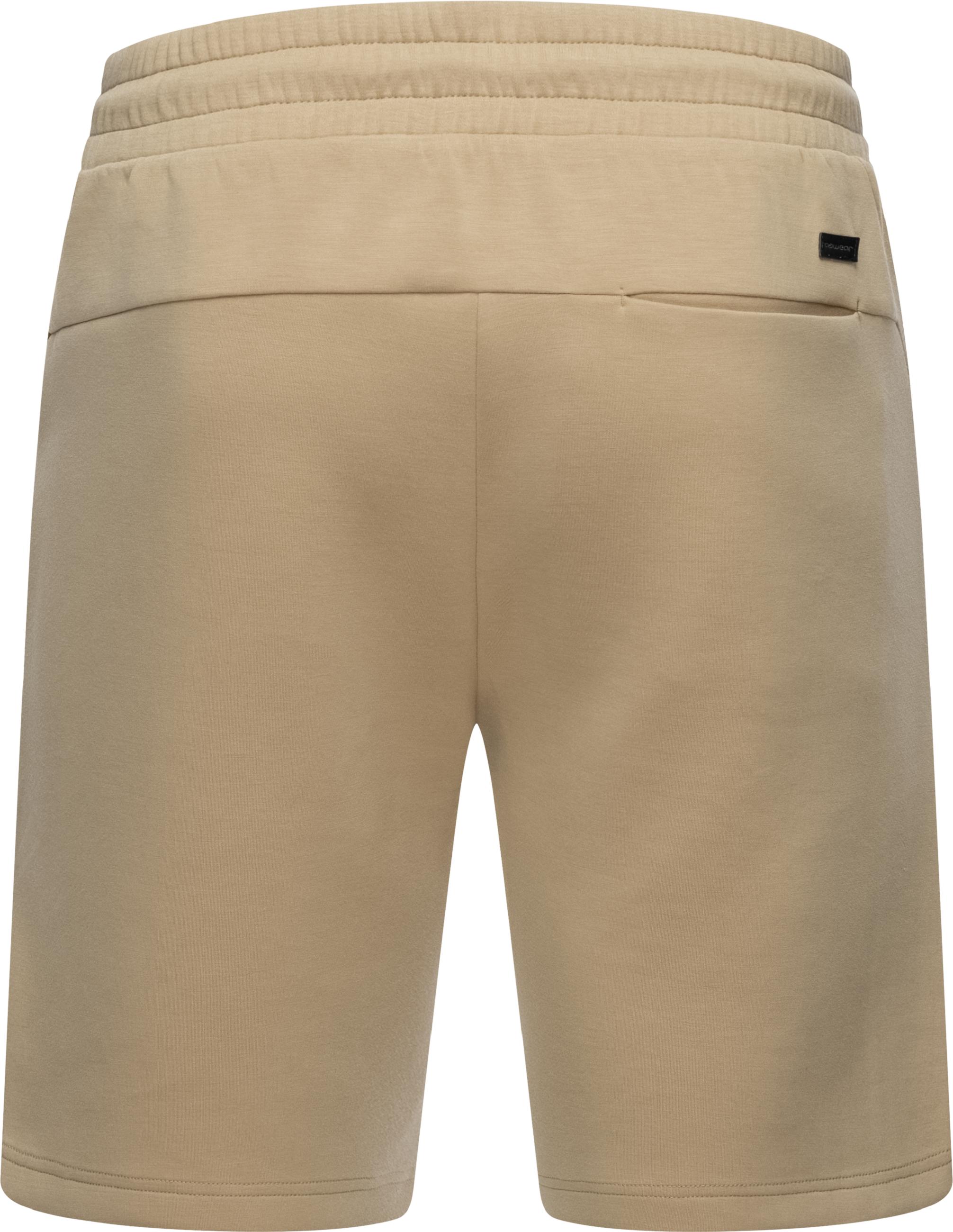 Kurze Sporthose mit kontrastfarbenen Details "Satom Shorts" Sand