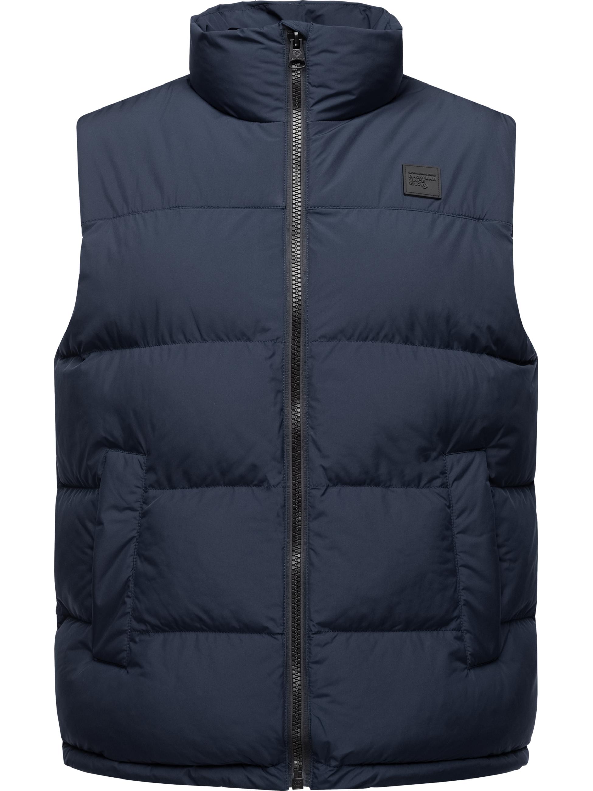 Warme Steppweste "Savan" Navy