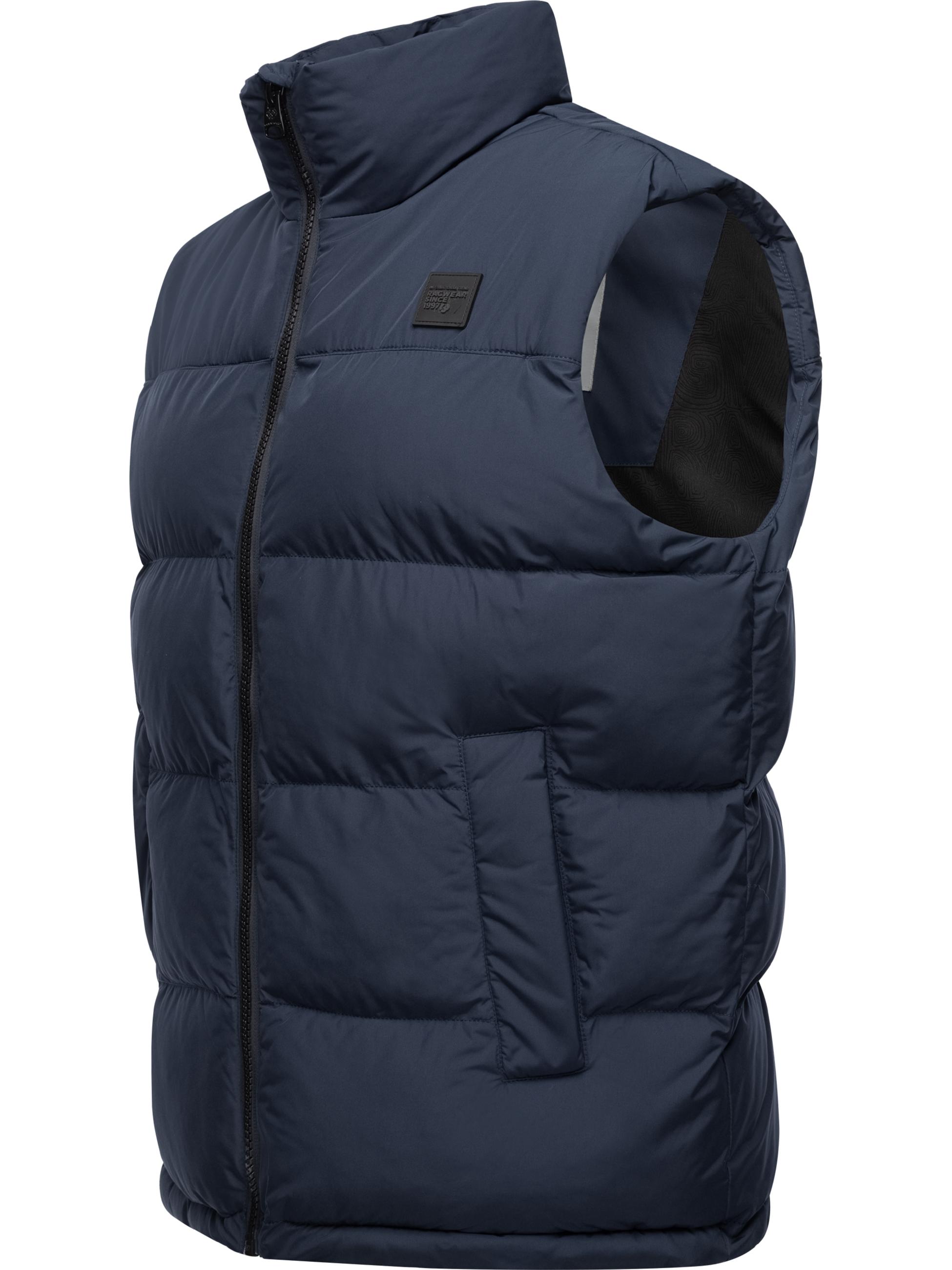 Warme Steppweste "Savan" Navy