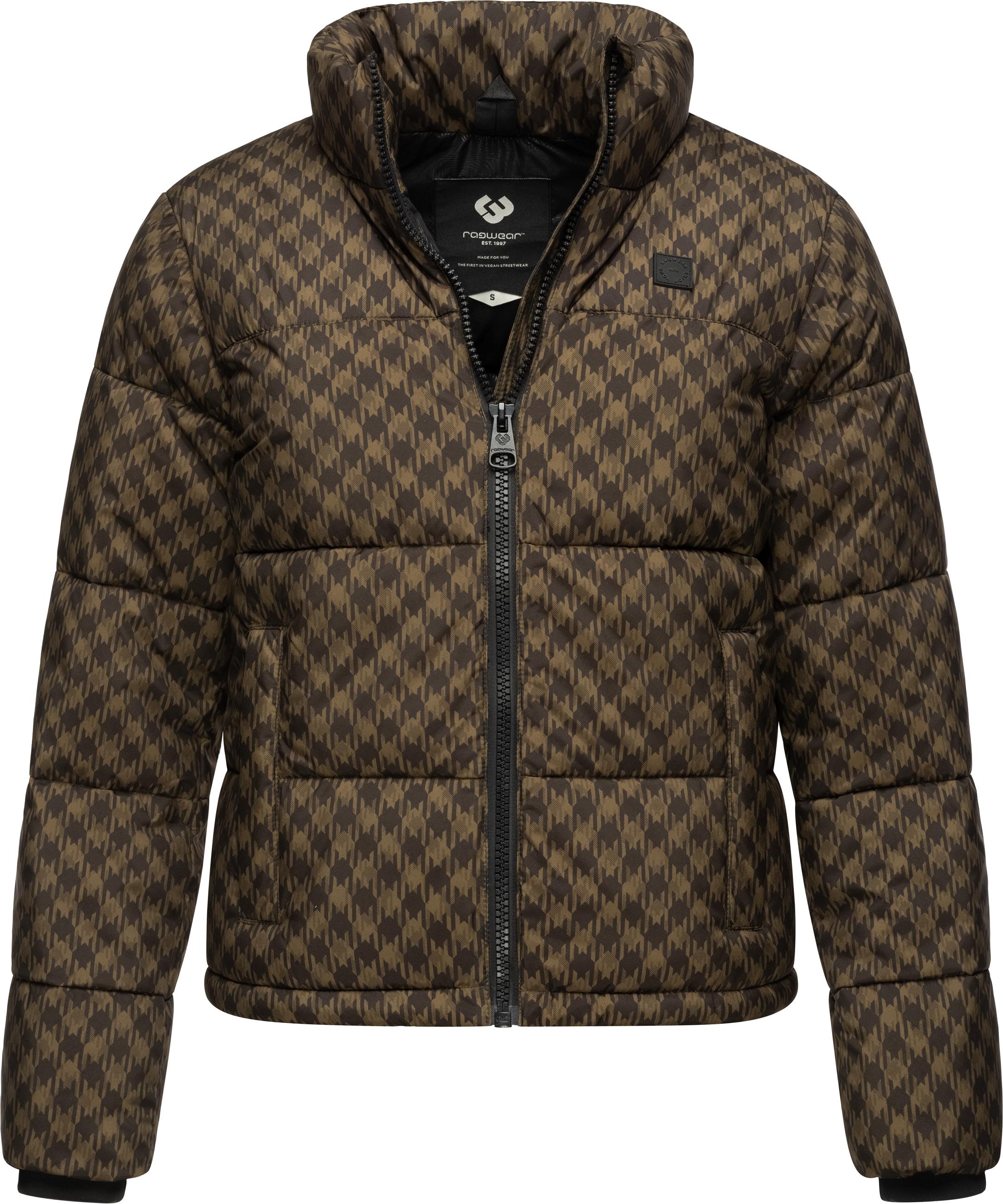 Steppjacke mit modischem Print "Serah Print" Brown