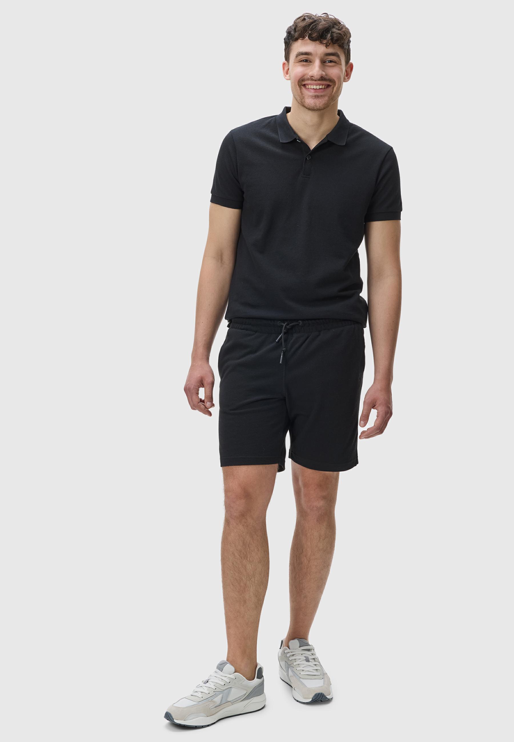 Freizeitanzug aus Hemd und Short "Set Porpi" Black