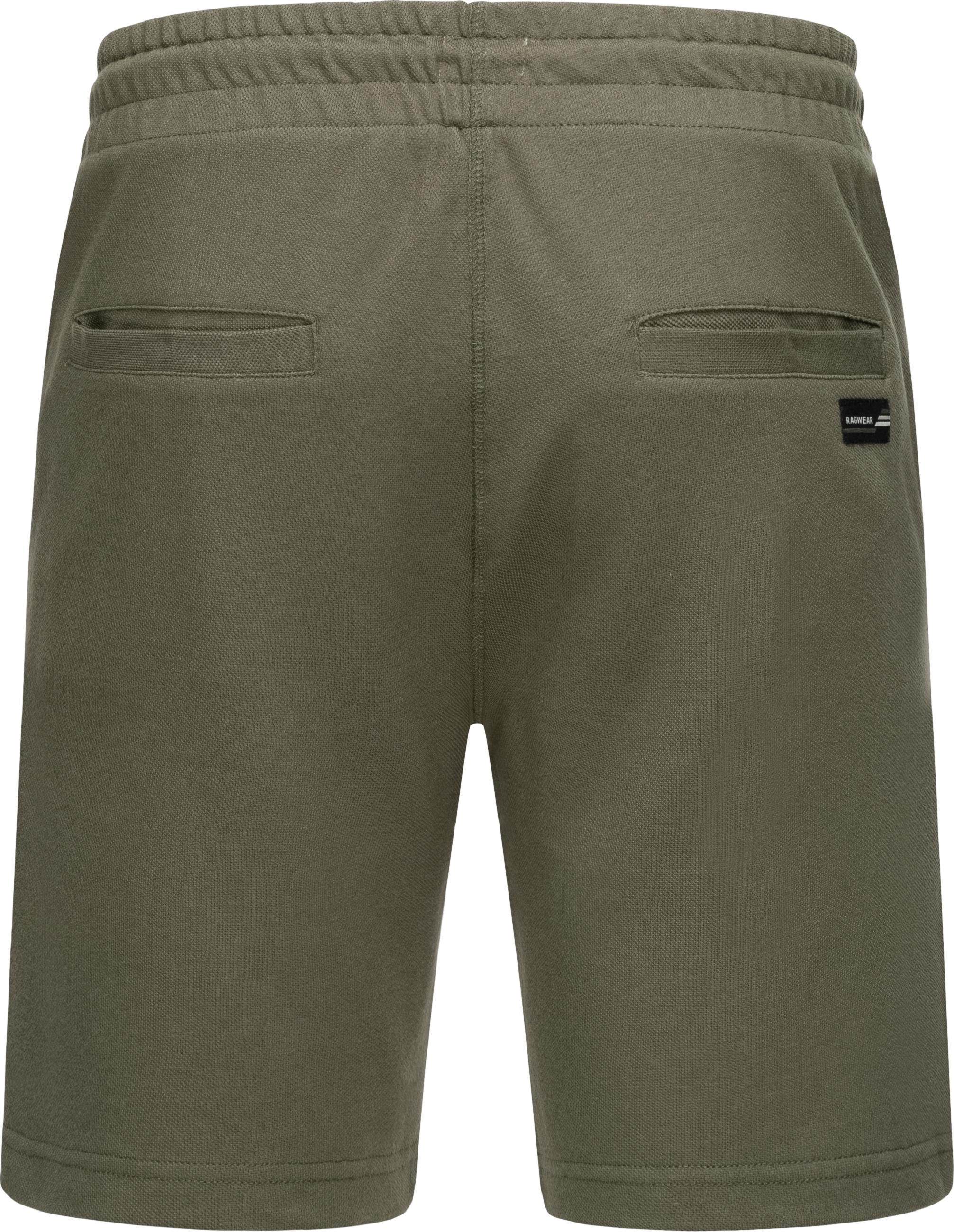 Freizeitanzug aus Hemd und Short "Set Porpi" Dusty Olive