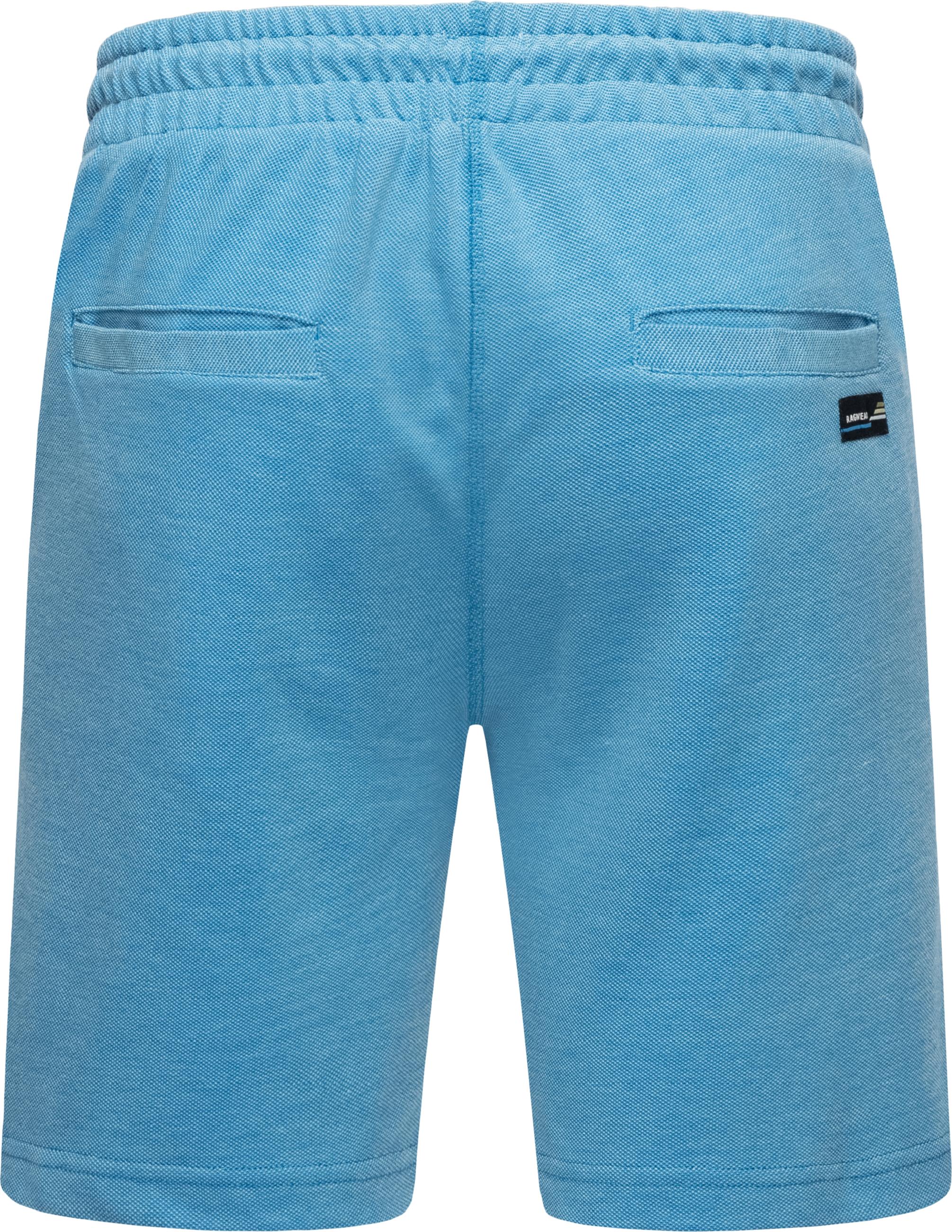 Freizeitanzug aus Hemd und Short "Set Porpi" Sky Blue