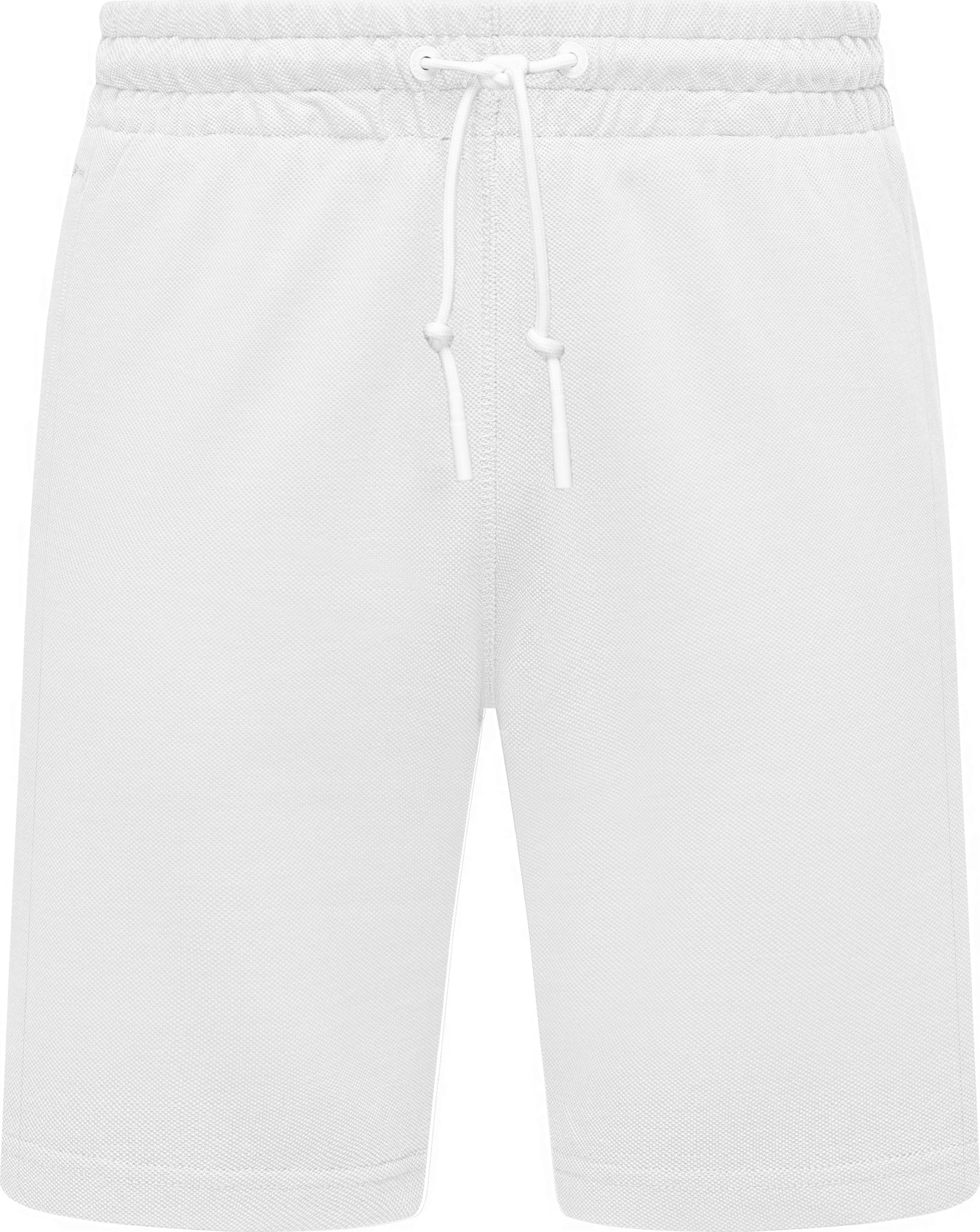 Freizeitanzug aus Hemd und Short "Set Porpi" White