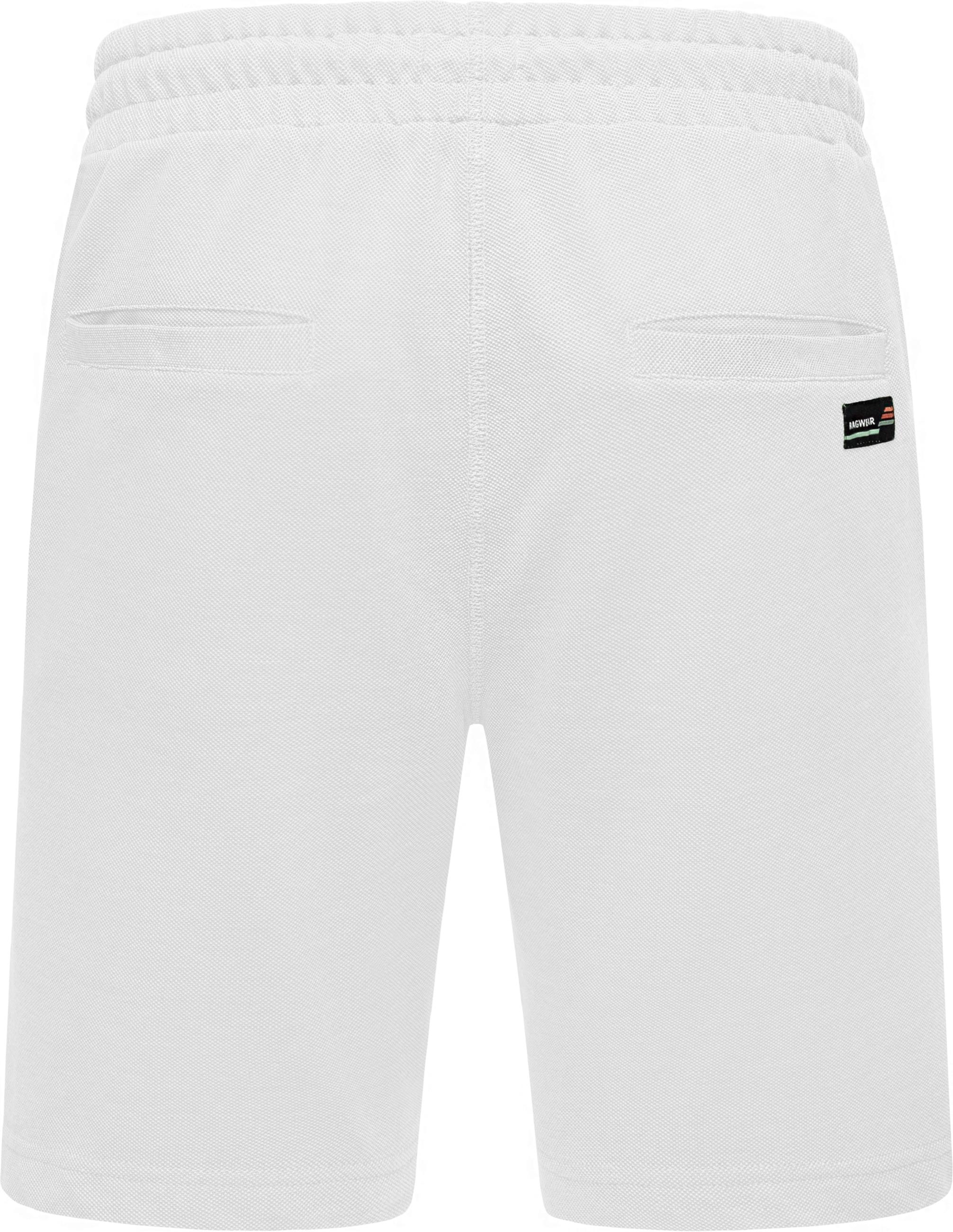 Freizeitanzug aus Hemd und Short "Set Porpi" White