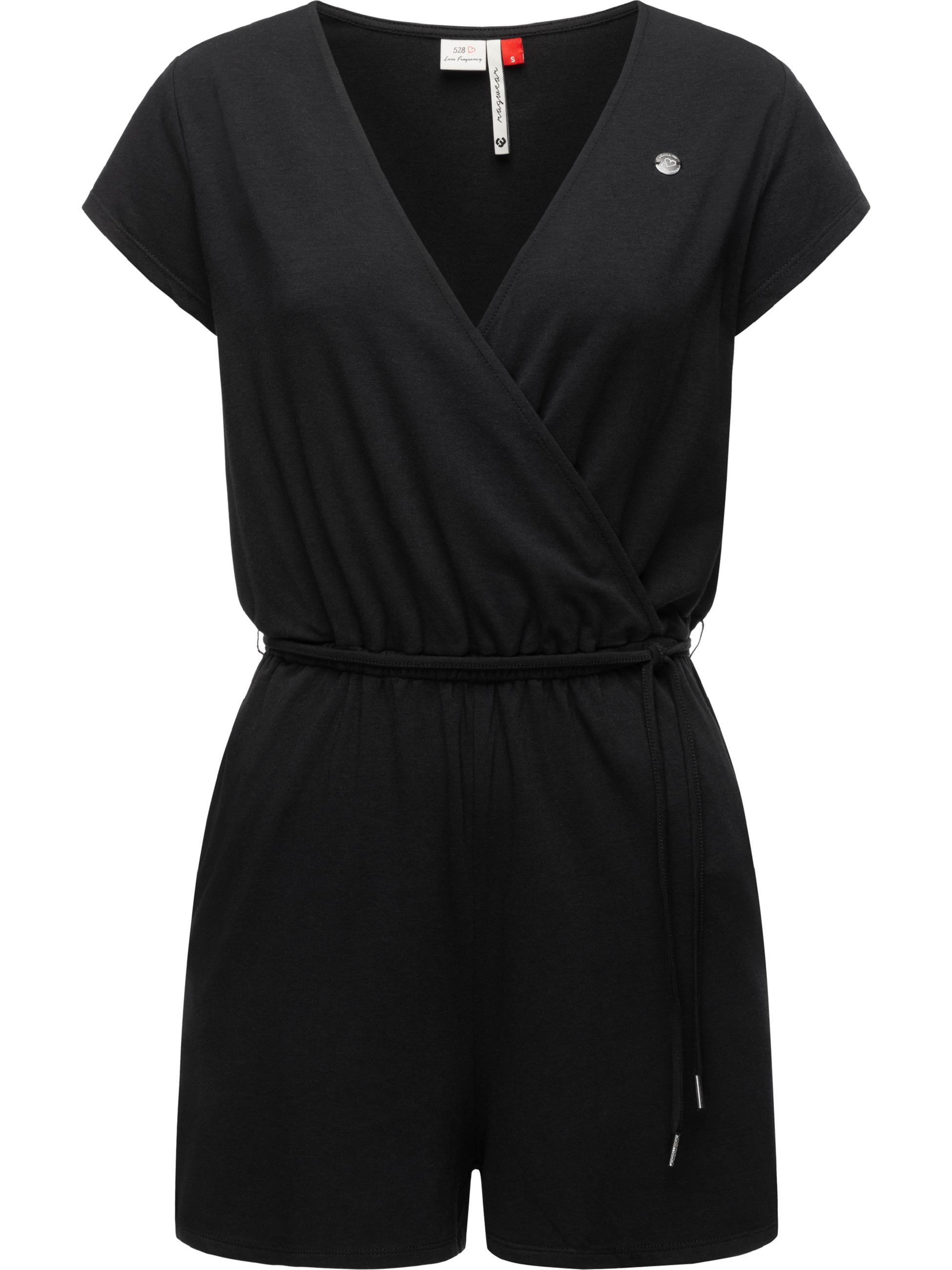 Kurzer Jumpsuit "Sharna" Black