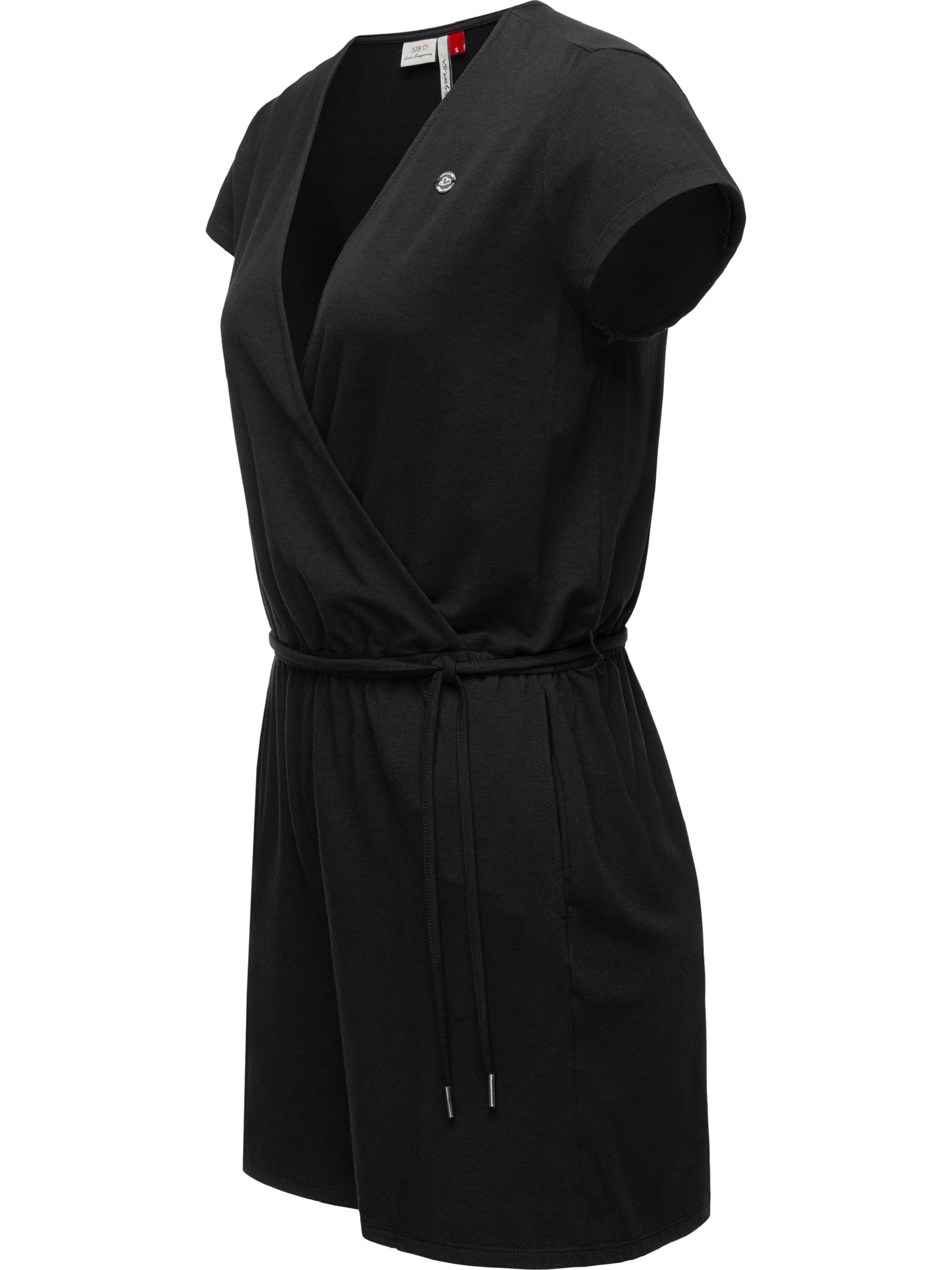 Kurzer Jumpsuit "Sharna" Black