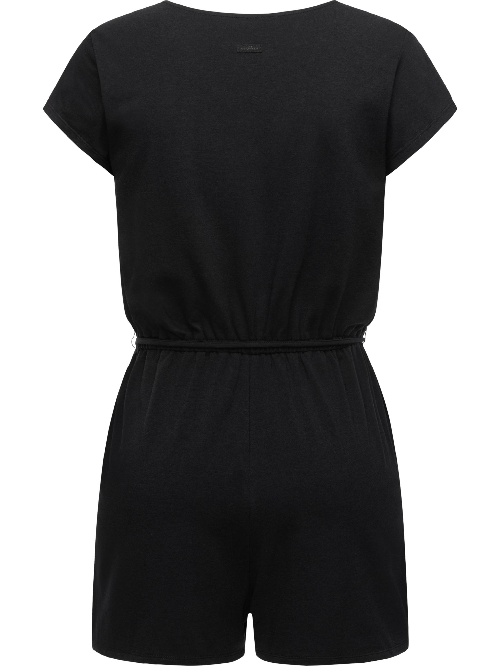 Kurzer Jumpsuit "Sharna" Black