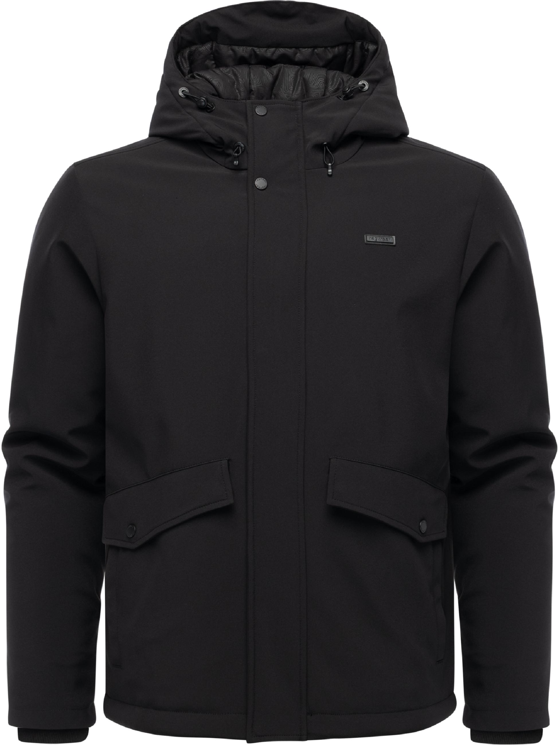 Wasserdichte Softshelljacke mit Kapuze "Shellis YOUMODO" Black