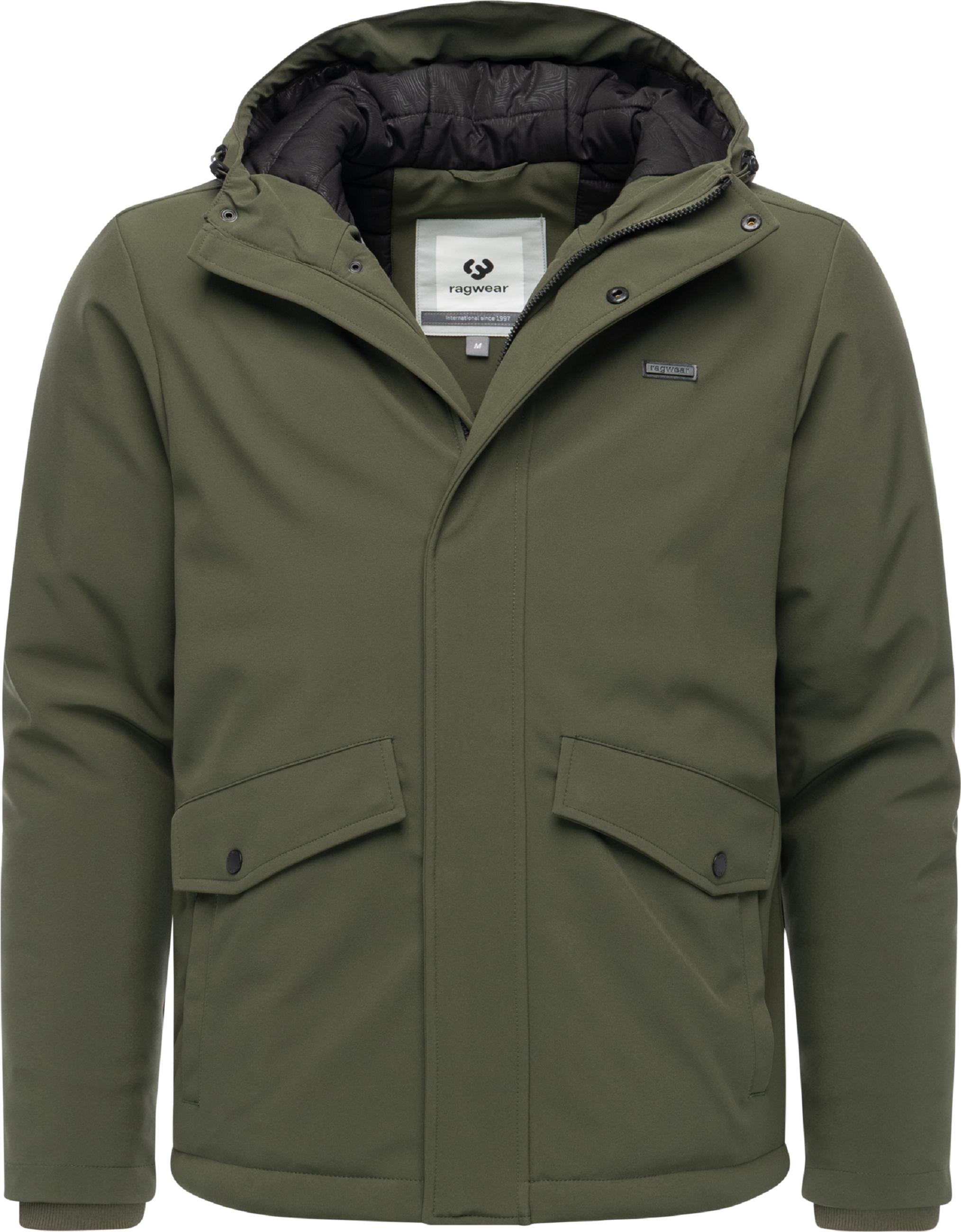 Wasserdichte Softshelljacke mit Kapuze "Shellis YOUMODO" Dark Olive