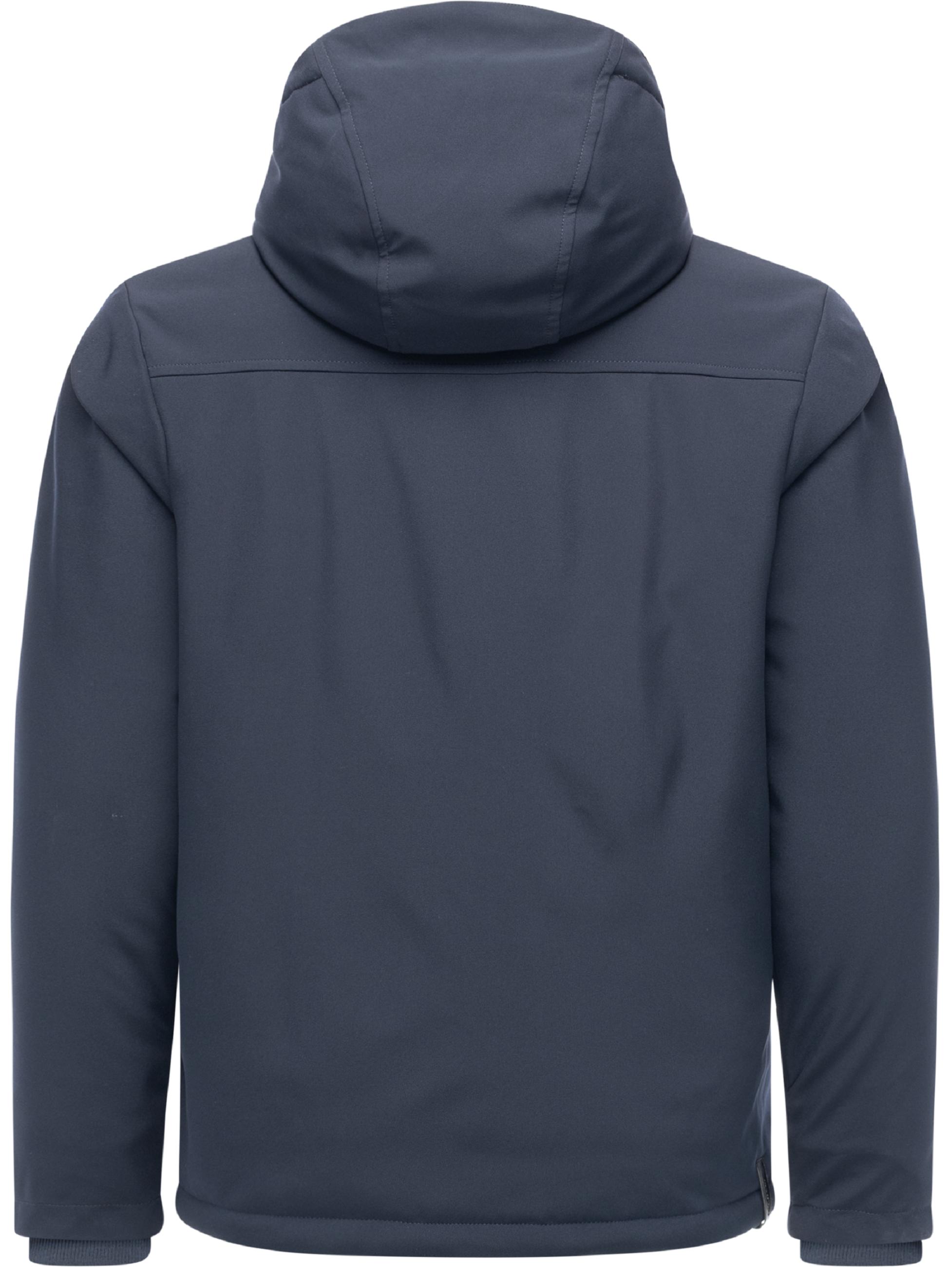 Wasserdichte Softshelljacke mit Kapuze "Shellis YOUMODO" Navy