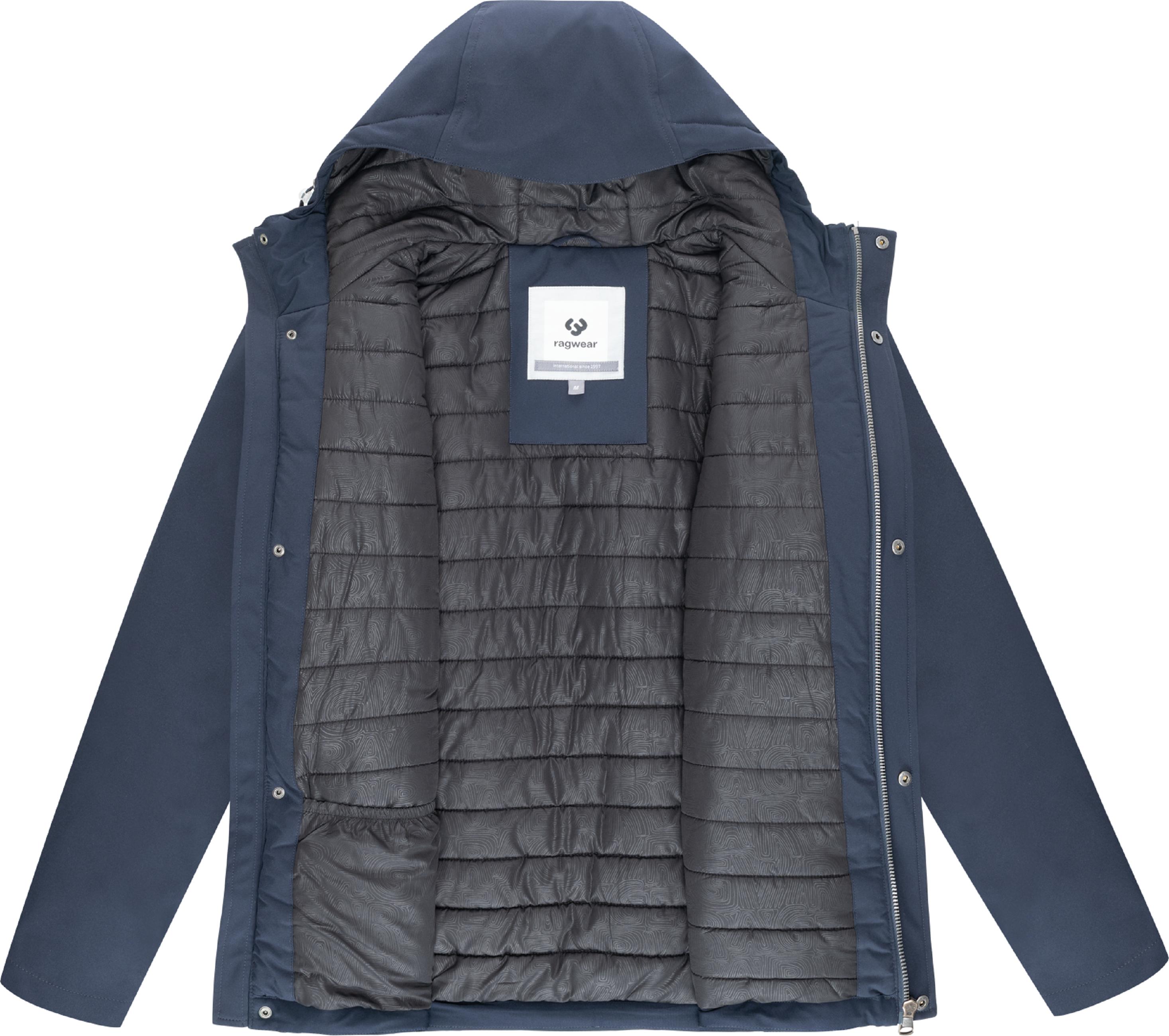 Wasserdichte Softshelljacke mit Kapuze "Shellis YOUMODO" Navy